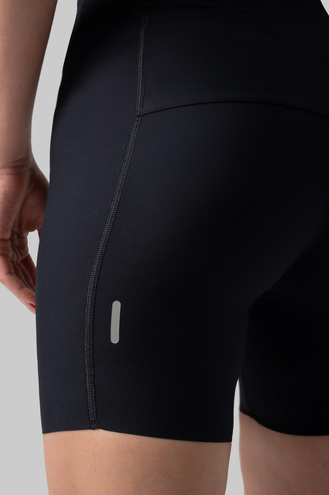 Женские Беговые Халф-тайтсы Cargo Black