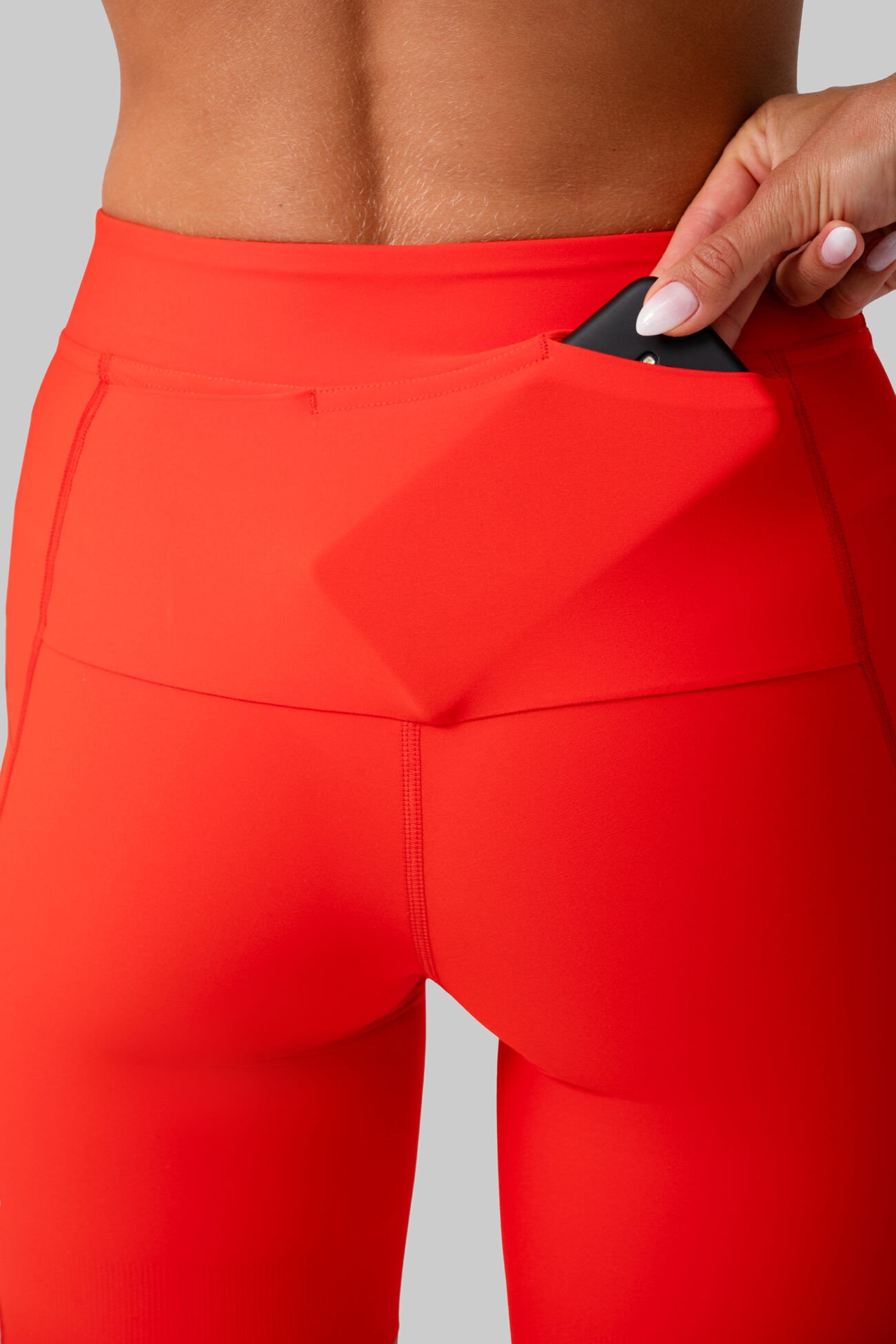 Женские Беговые Халф-тайтсы Performance Orange