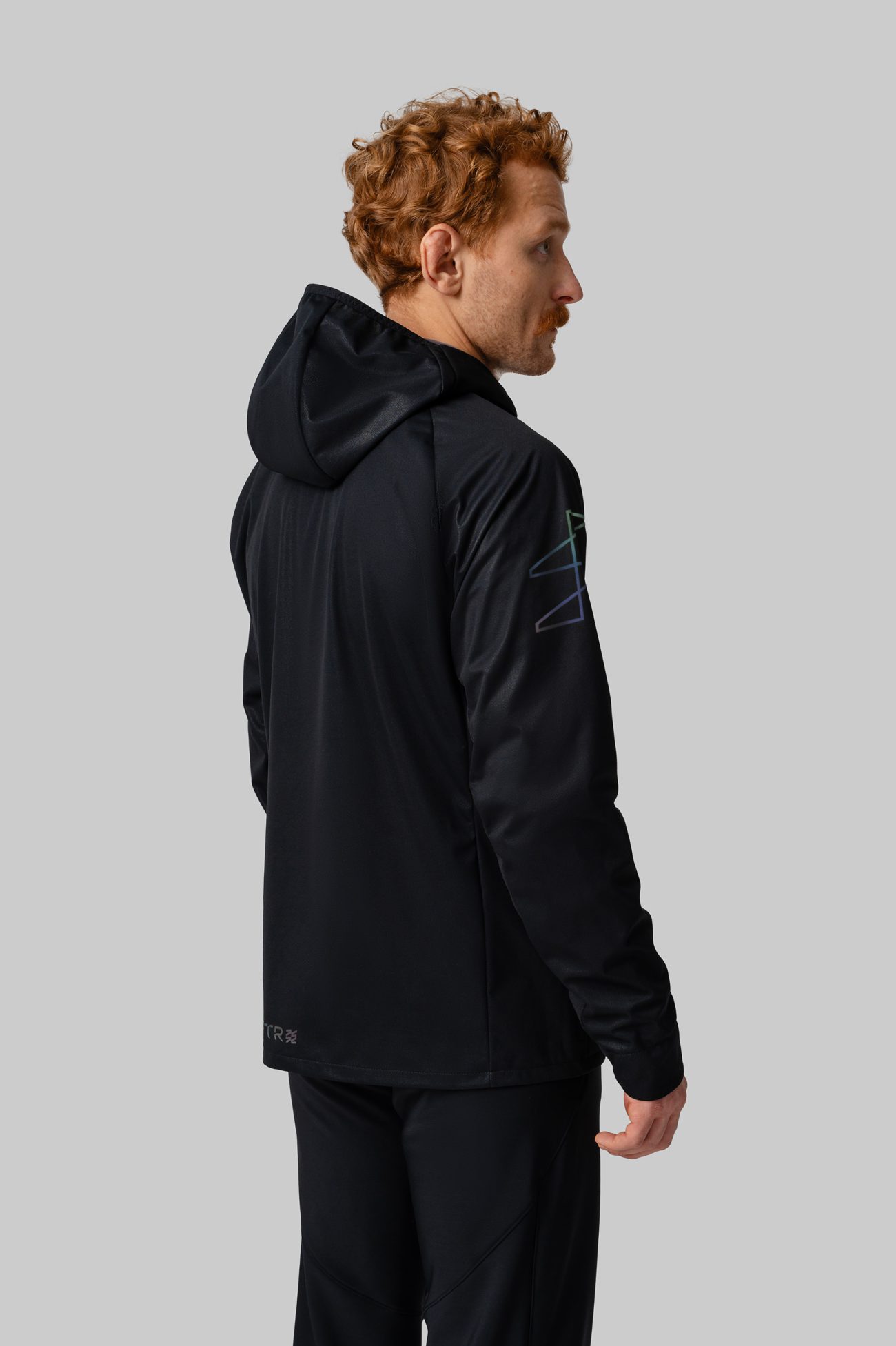 Мужская Беговая Ветровка Practice Black