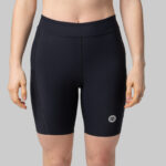 Женские Беговые Халф-тайтсы Cargo Black