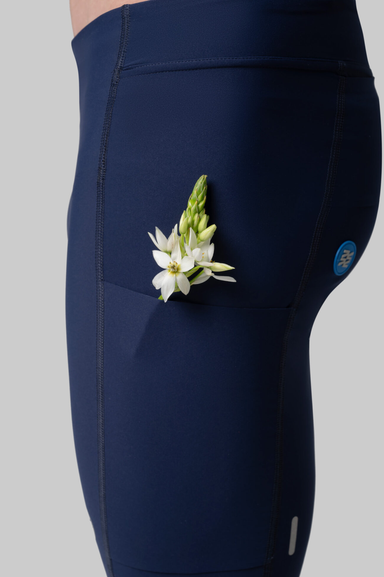 Мужские Беговые Халф-тайтсы Cargo Navy