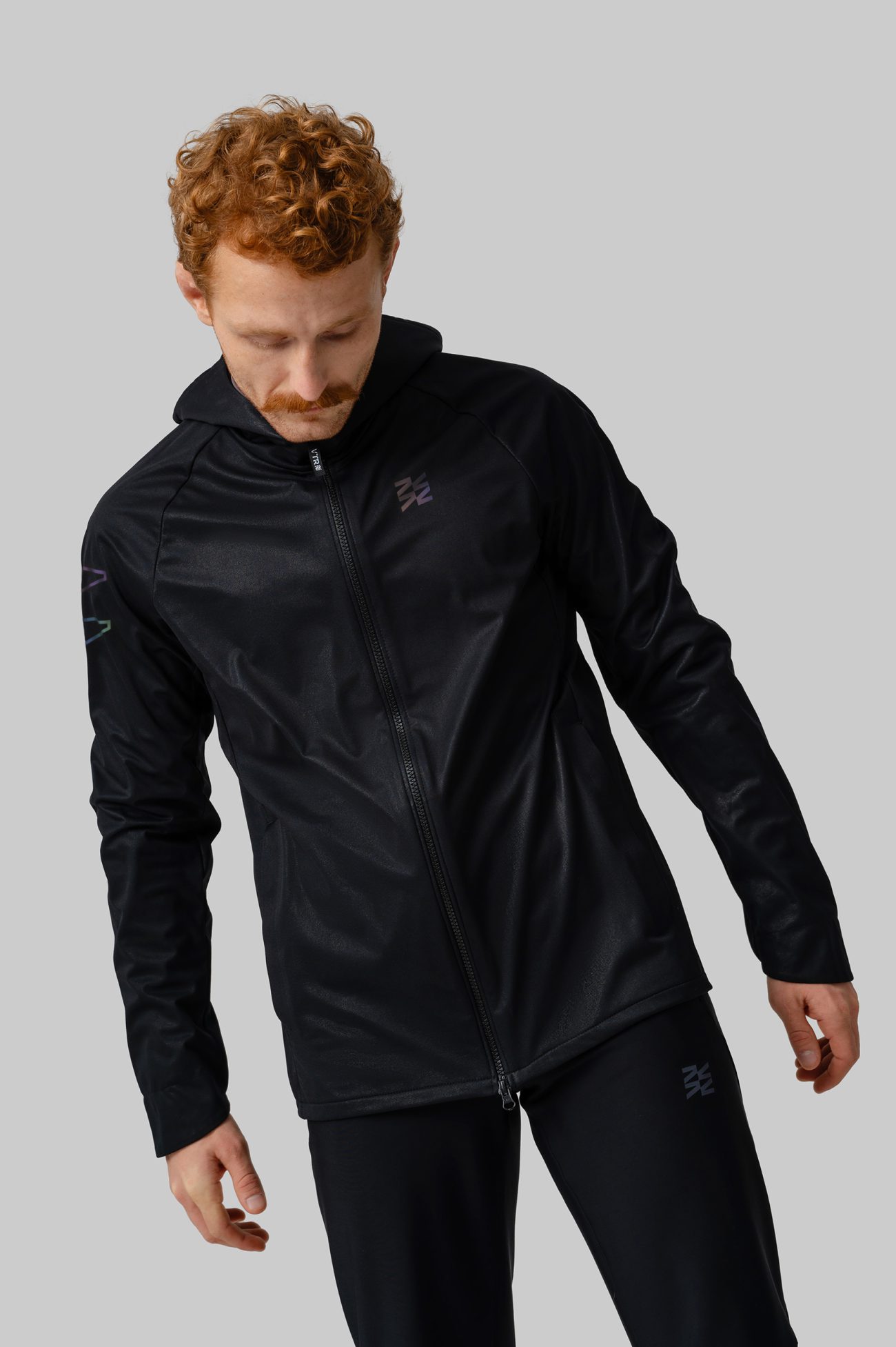 Мужская Беговая Ветровка Practice Black