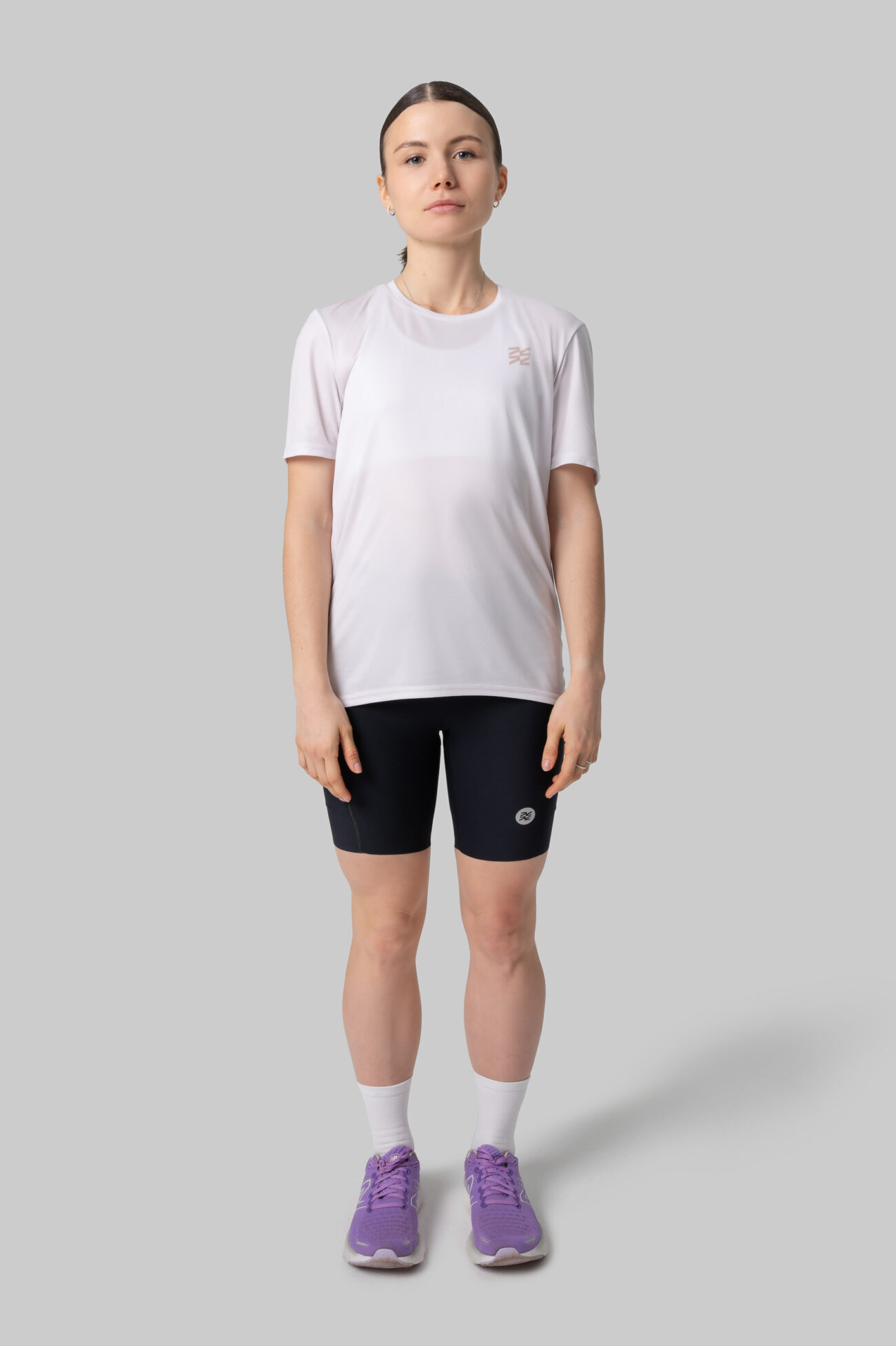 Женские Беговые Халф-тайтсы Cargo Black