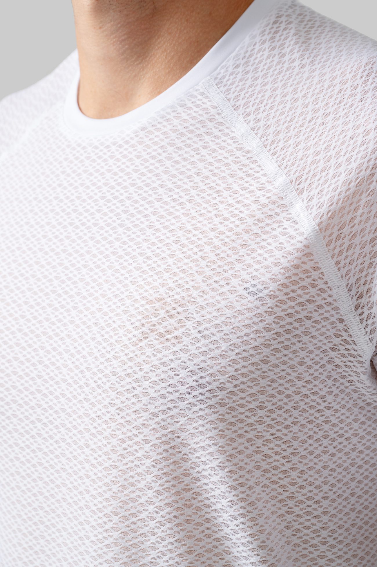 Мужская Беговая Футболка Реглан Performance White