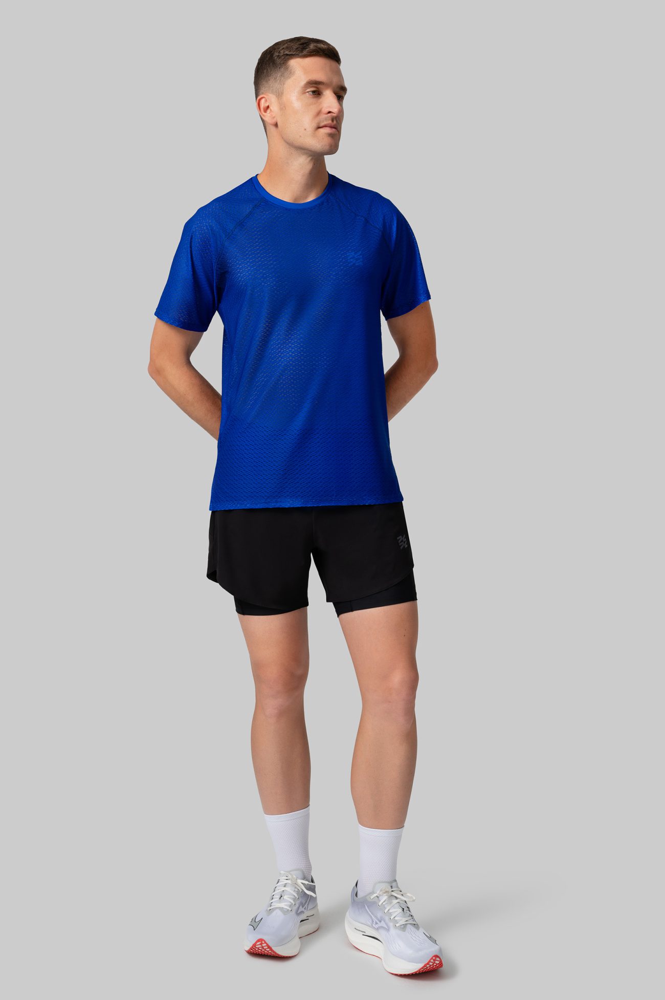 Мужская Беговая Футболка Реглан Performance Electric