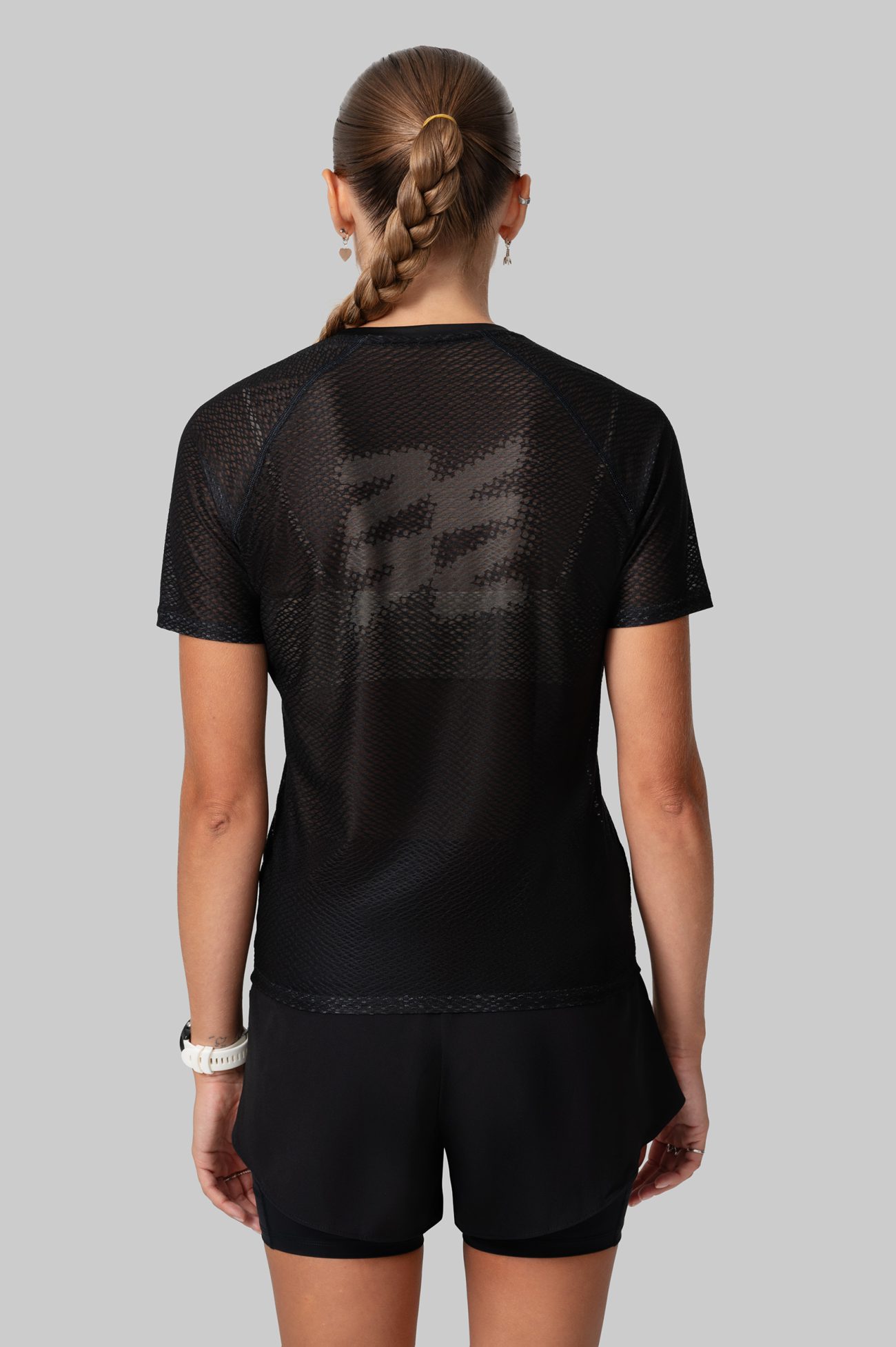 Женская Беговая Футболка Реглан Performance Black