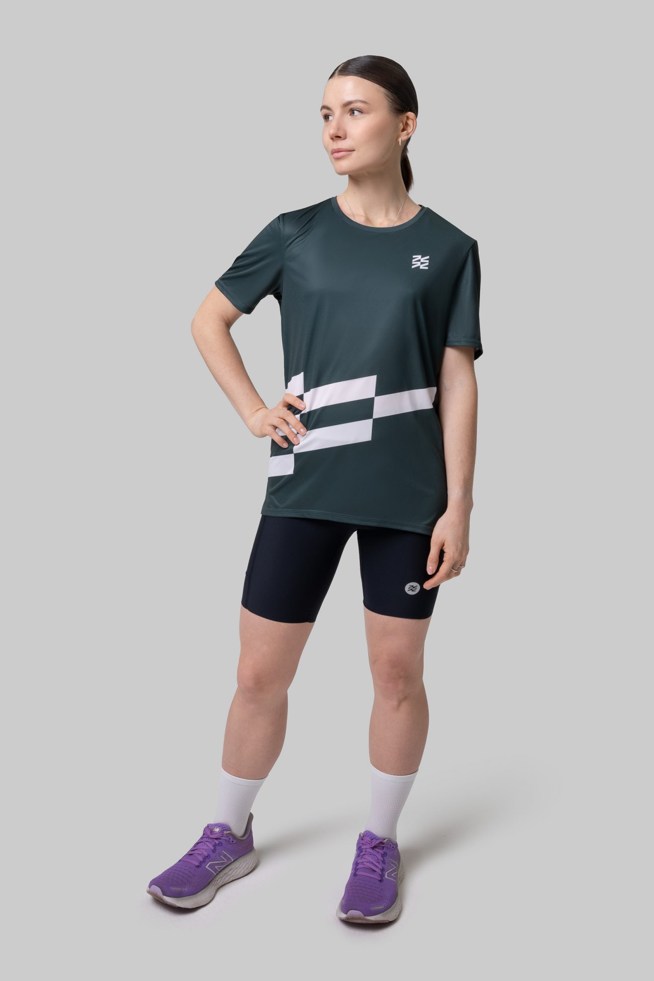 Футболка Беговая Practice Relay Charcoal