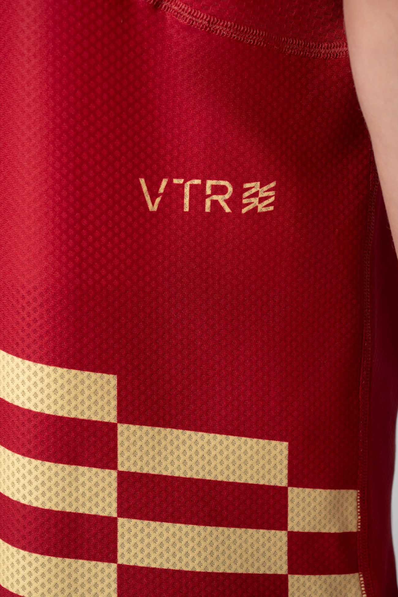 Мужская Беговая Майка Performance Relay Maroon