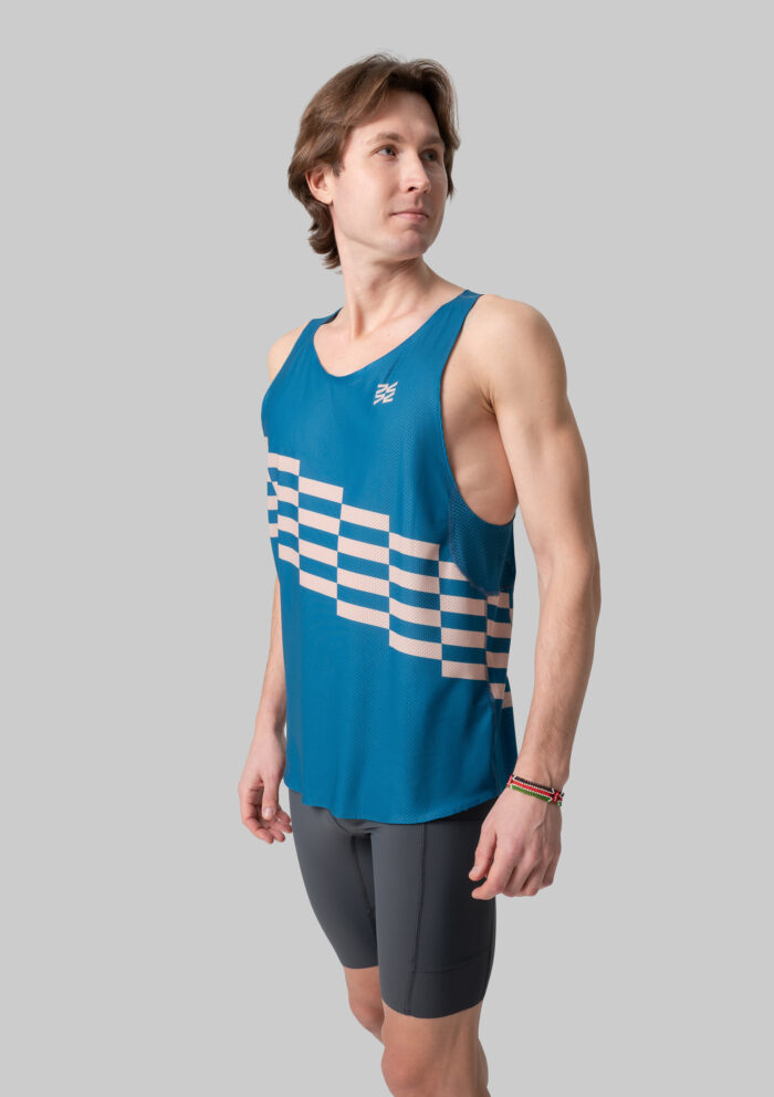 Мужская Беговая Майка Performance Relay Marine