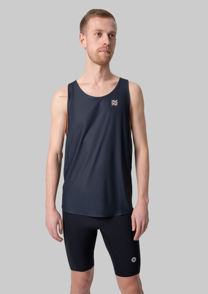 Мужская Беговая Майка Performance Relay Midnight