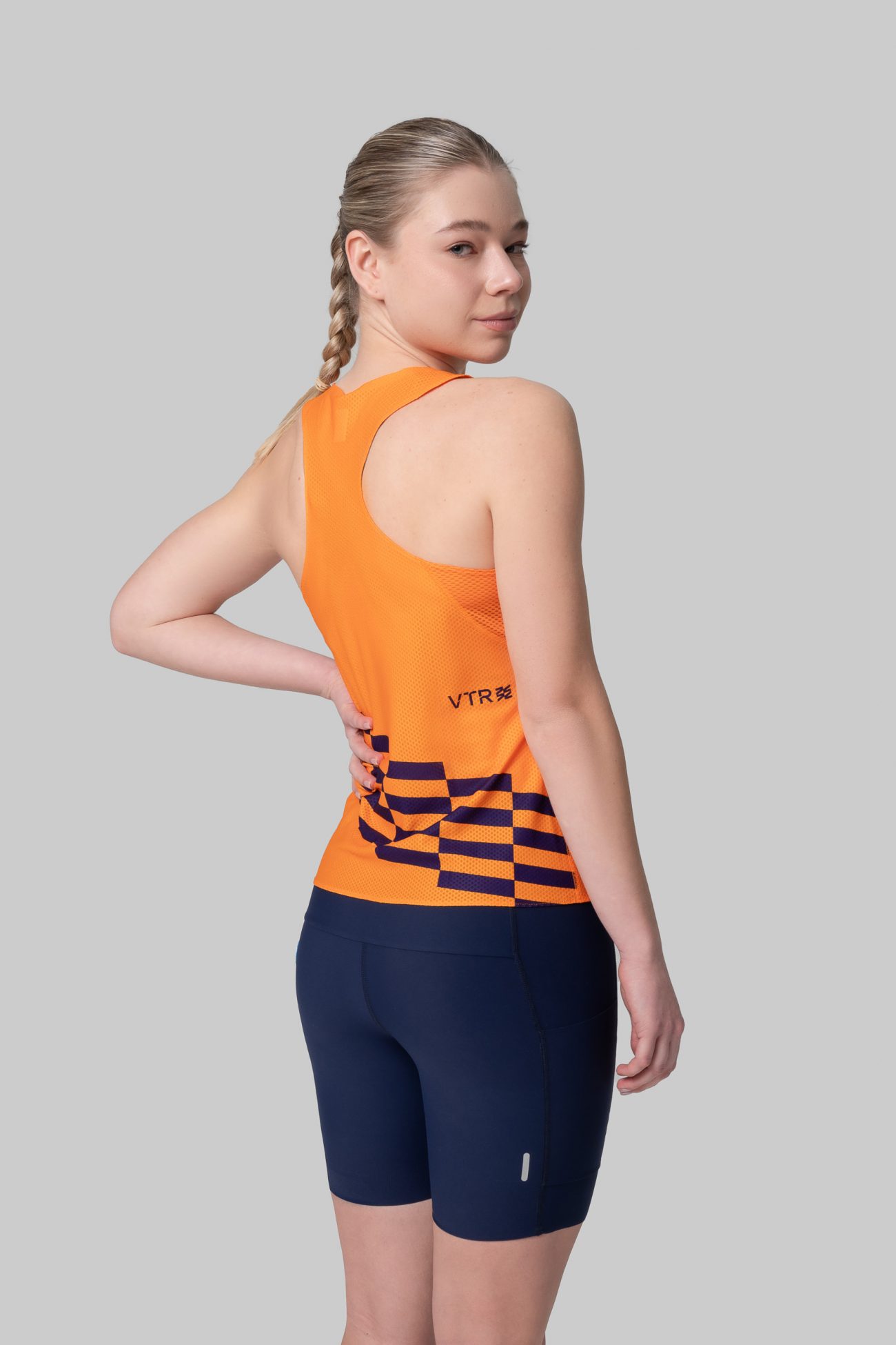 Женская Беговая Майка Performance Relay Tangerine