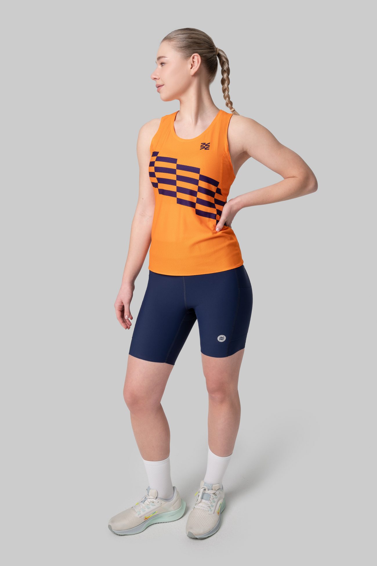 Женская Беговая Майка Performance Relay Tangerine