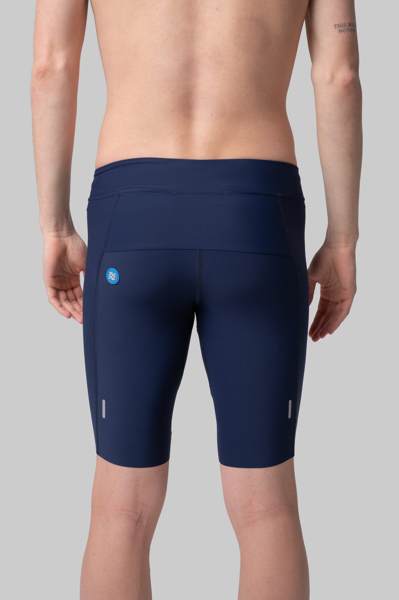 Мужские Беговые Халф-тайтсы Performance Navy