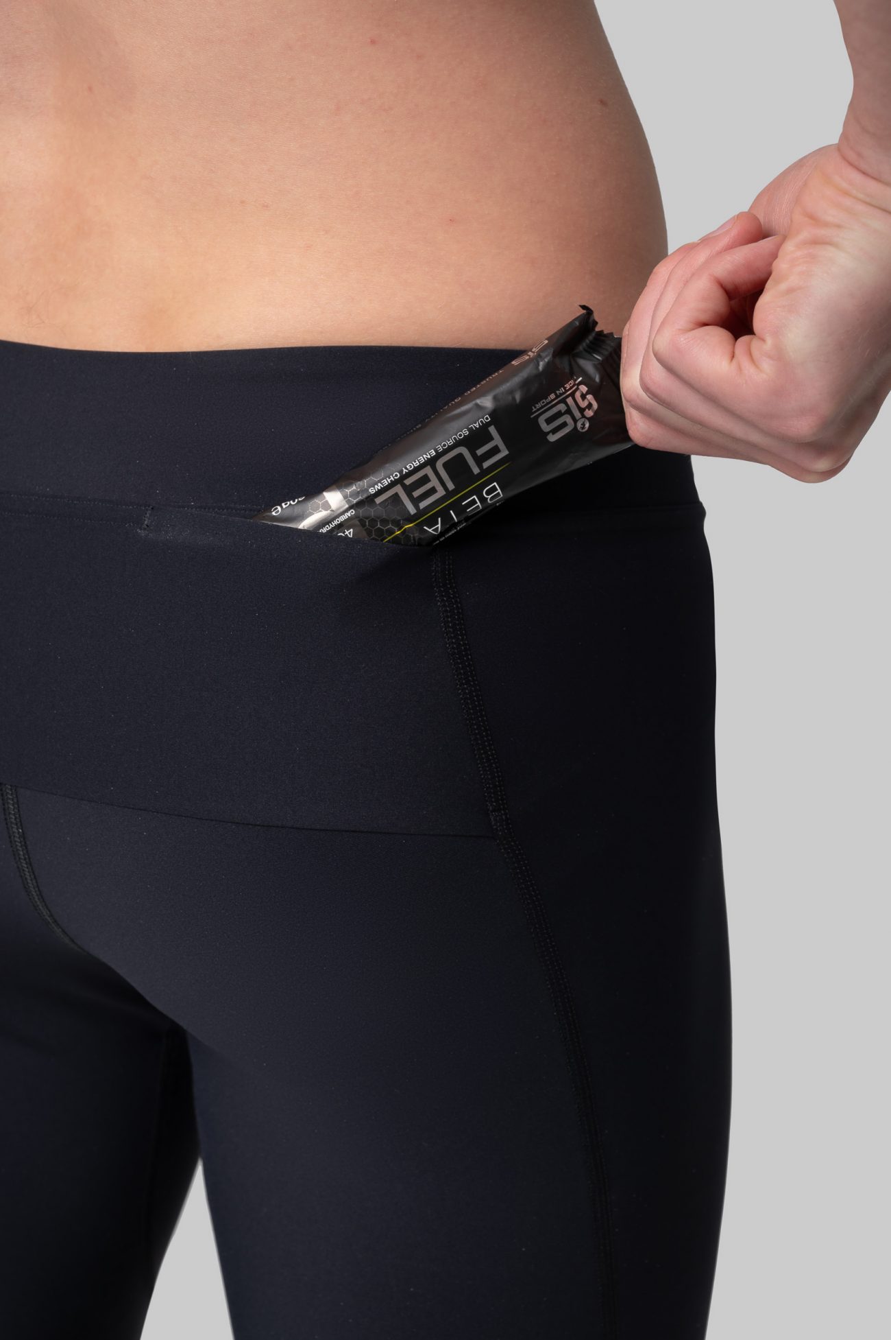 Мужские Беговые Халф-тайтсы Performance Black