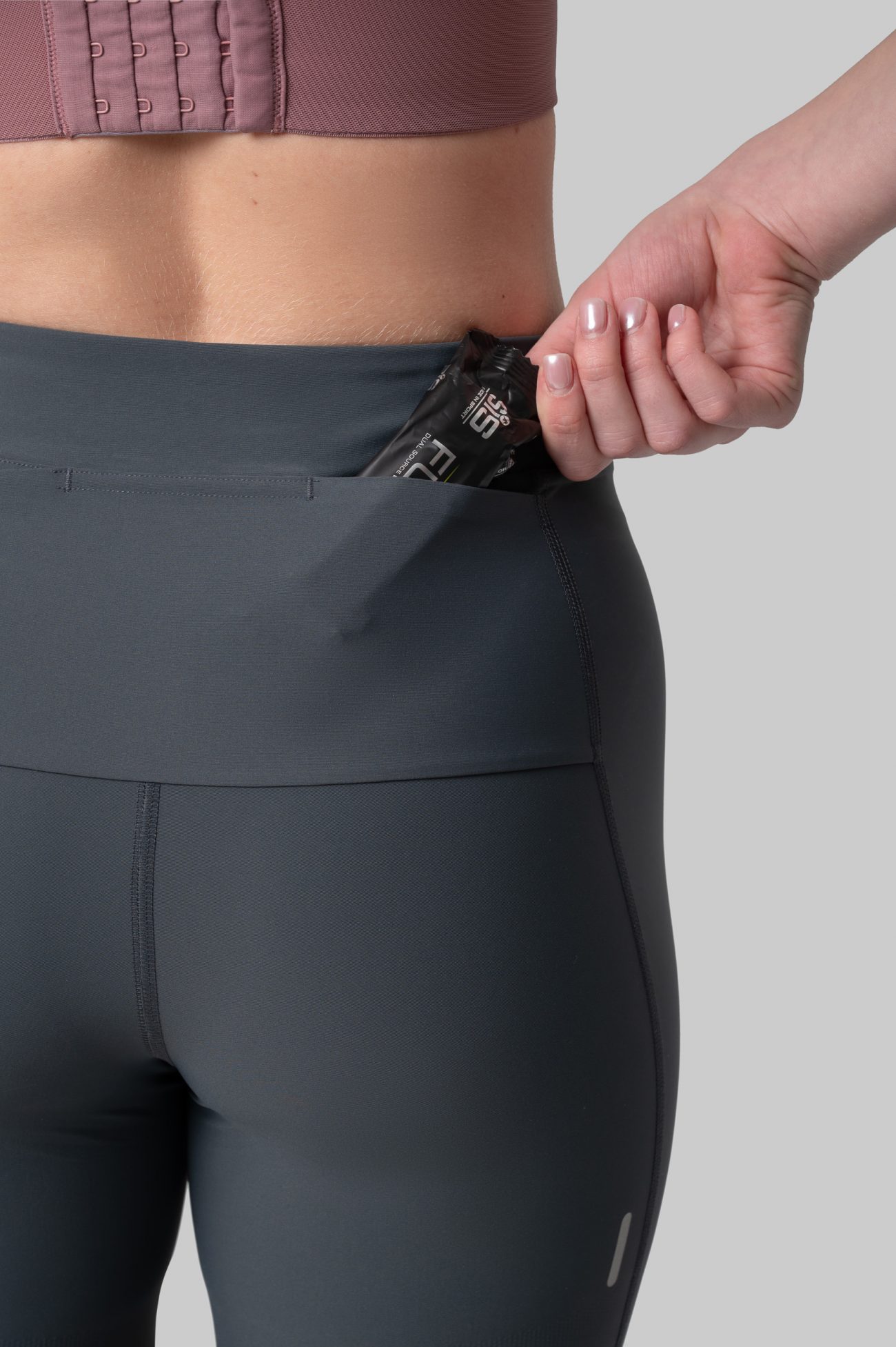 Женские Беговые Халф-тайтсы Performance Graphite