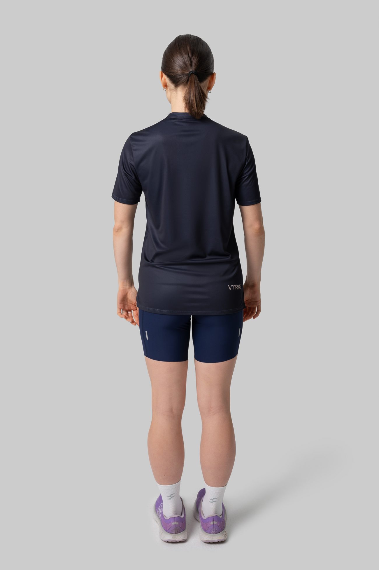 Женские Беговые Халф-тайтсы Performance Navy