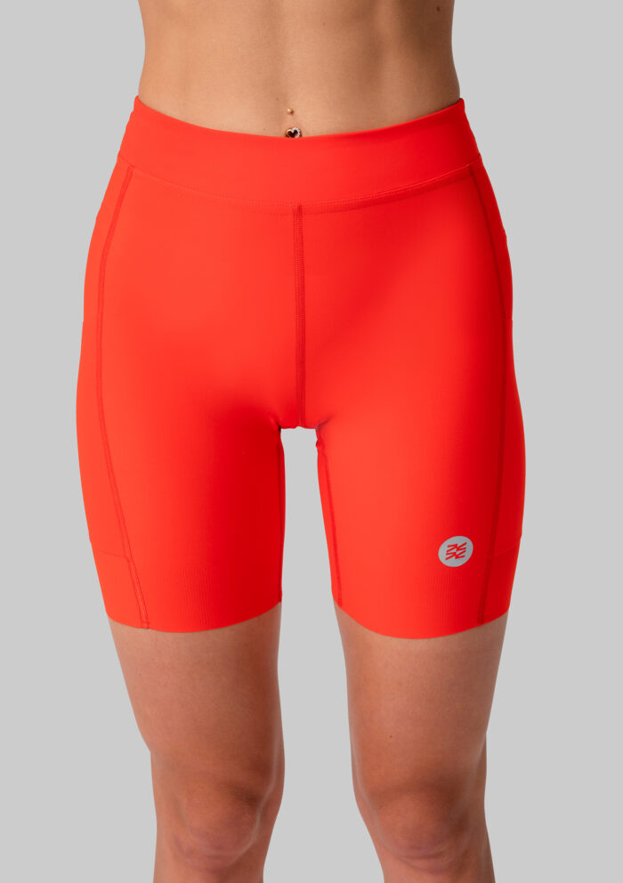 Женские Беговые Халф-тайтсы Cargo Orange