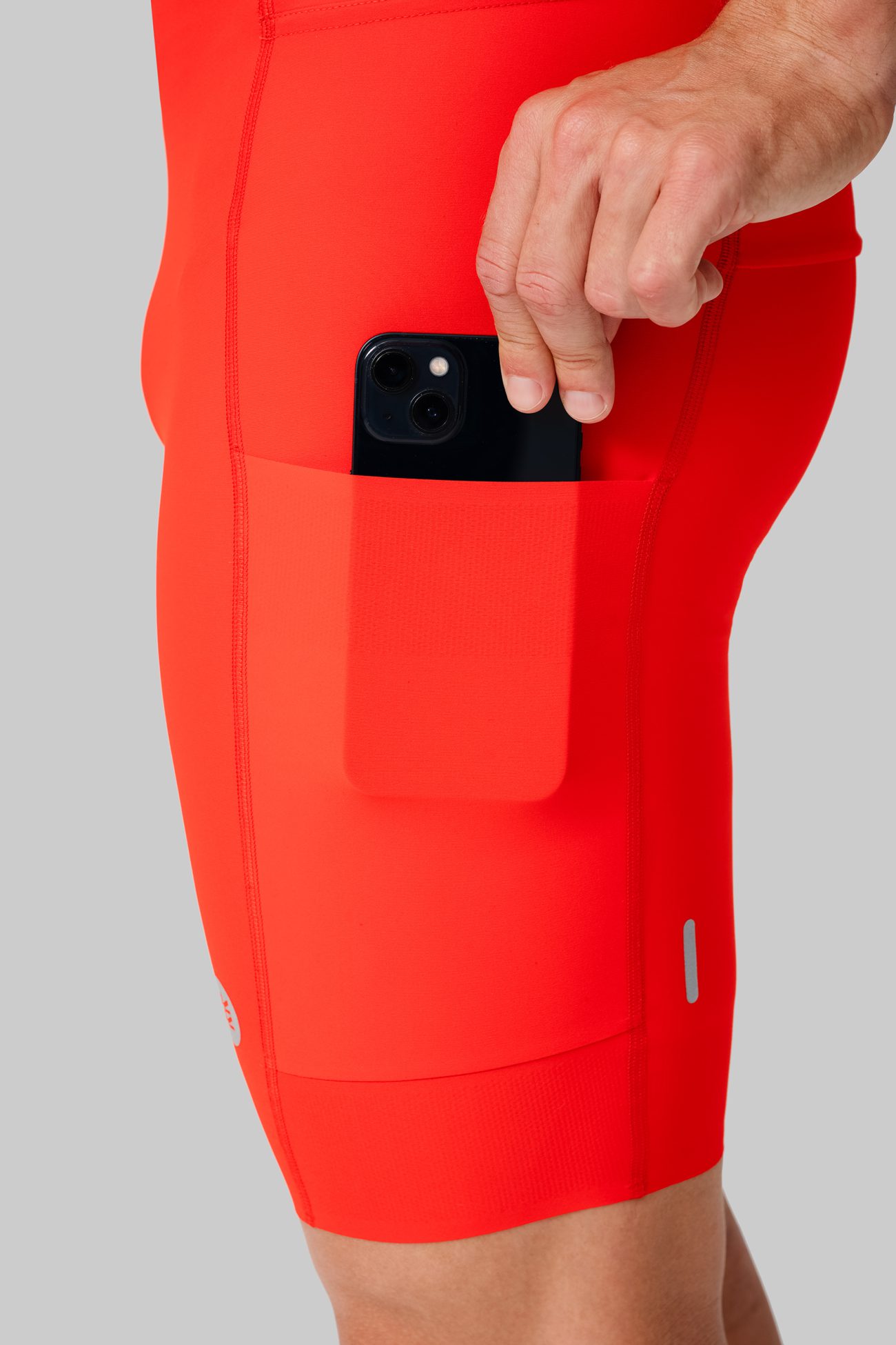 Мужские Беговые Халф-тайтсы Cargo Orange