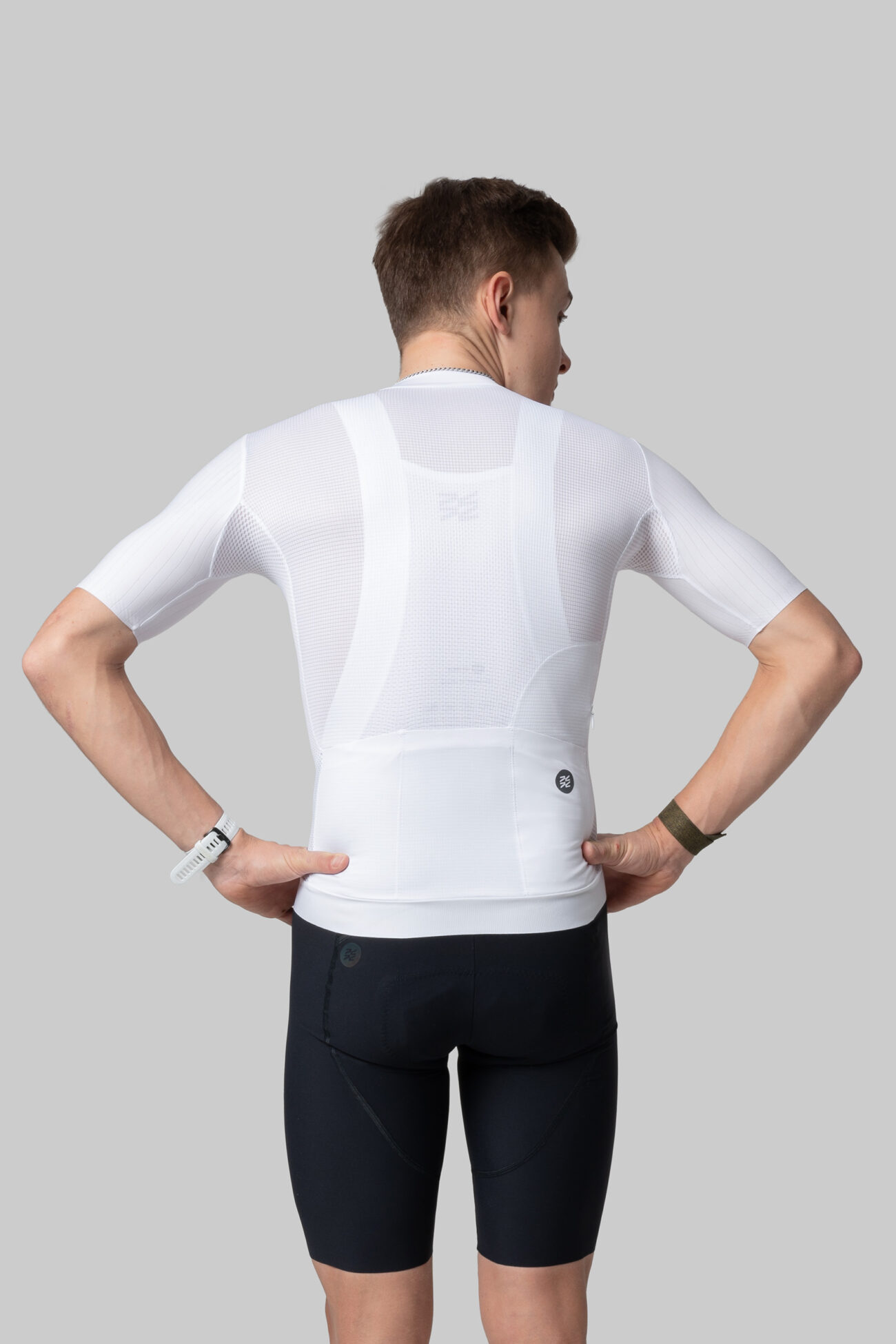 Мужская Джерси Progress Bianco