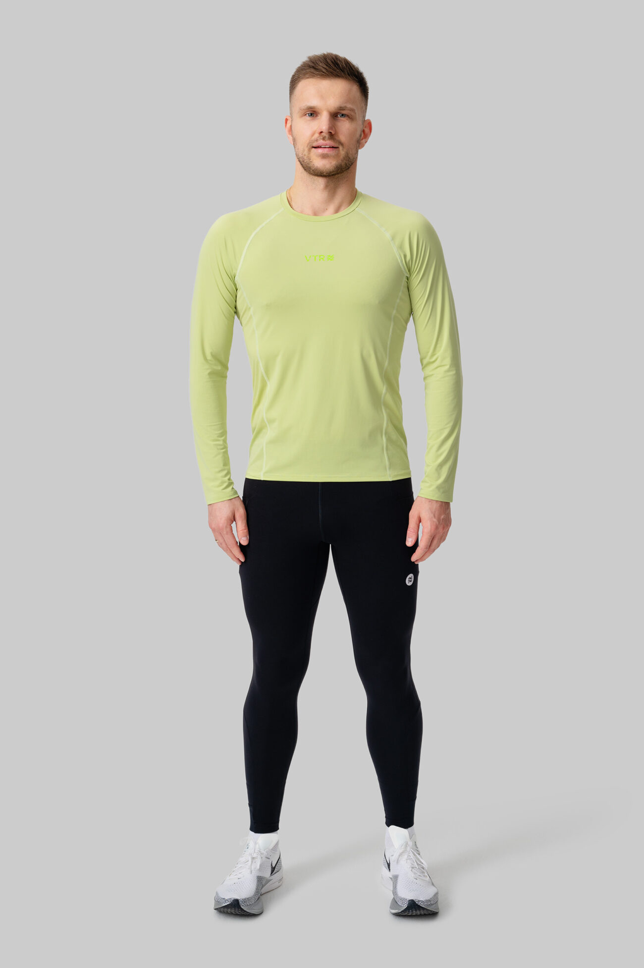 Мужской Беговой Лонгслив Practice Nile