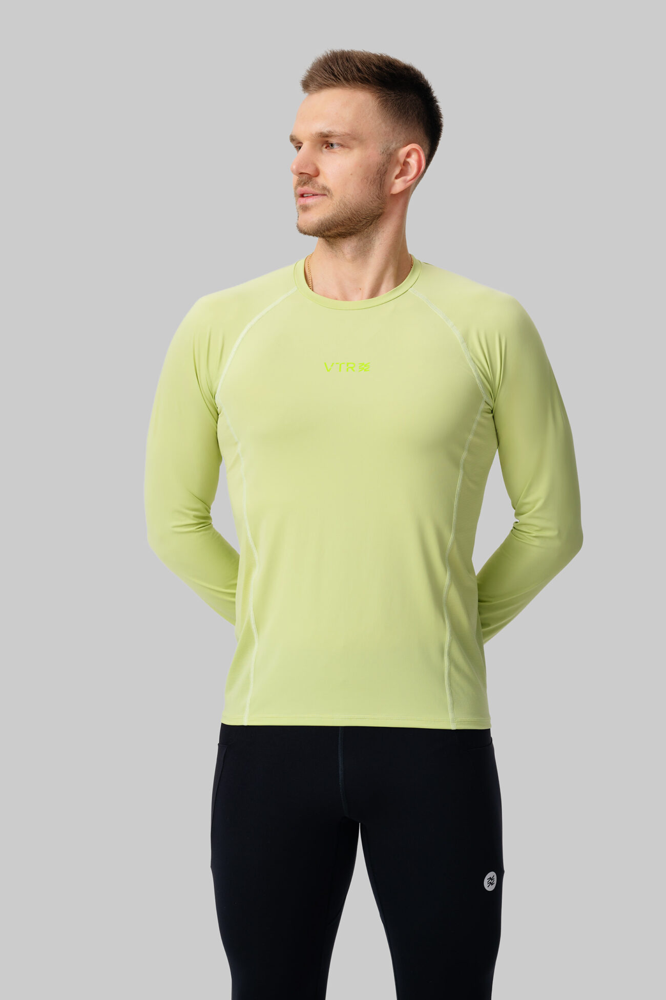 Мужской Беговой Лонгслив Practice Nile