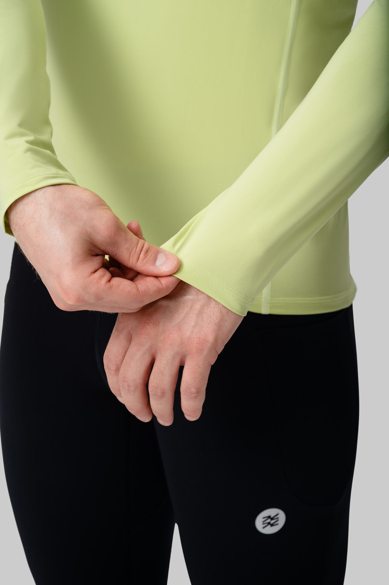 Мужской Беговой Лонгслив Practice Nile