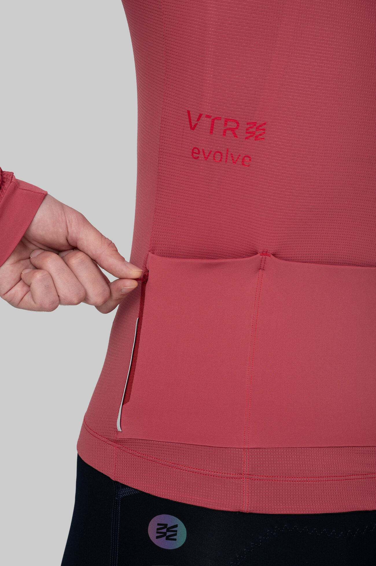 Мужская Джерси с Длинным Рукавом Evolve Earthred