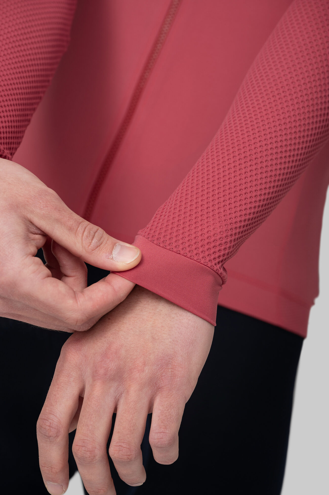 Мужская Джерси с Длинным Рукавом Evolve Earthred