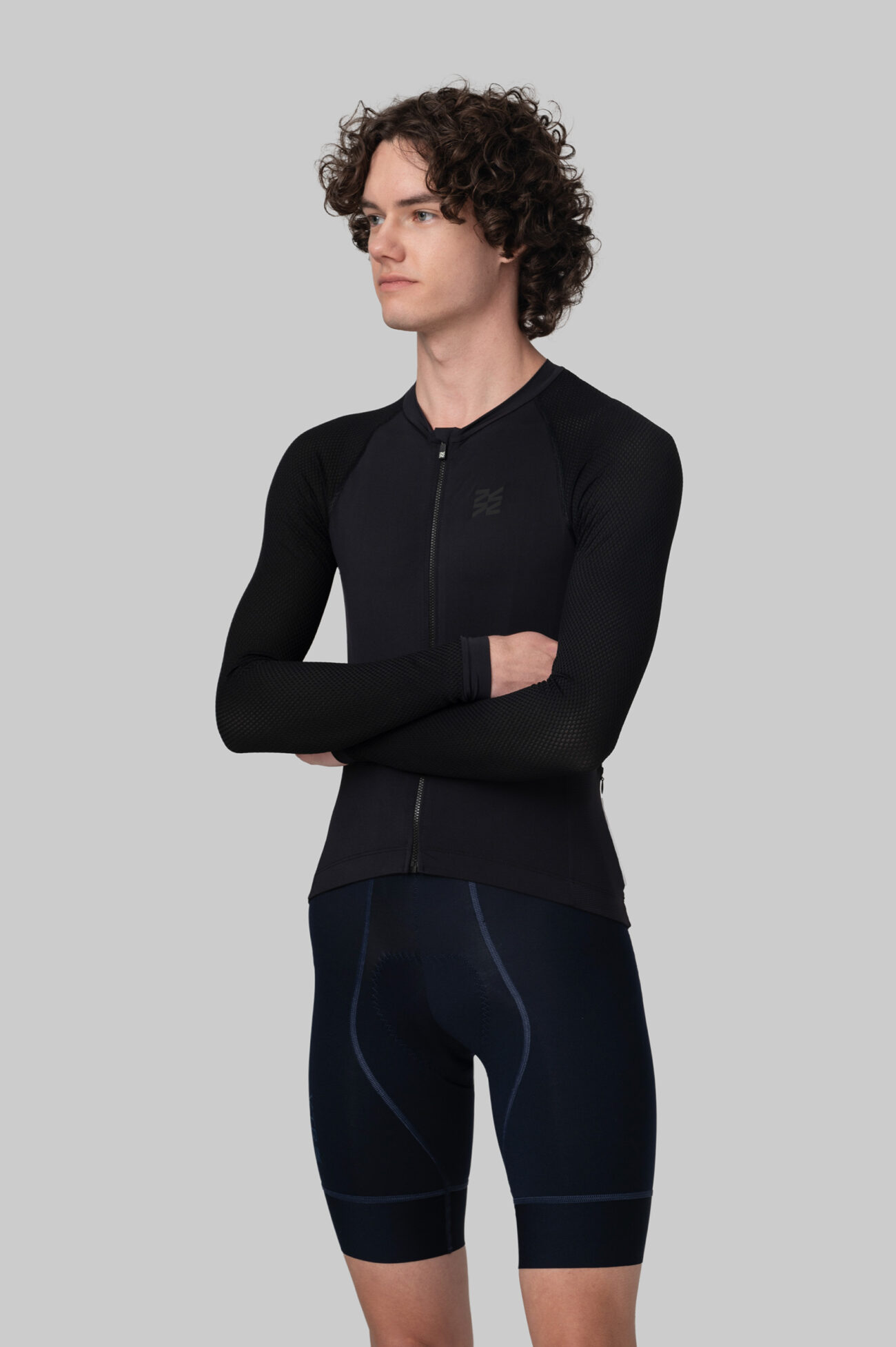 Мужская Джерси с Длинным Рукавом Evolve Black