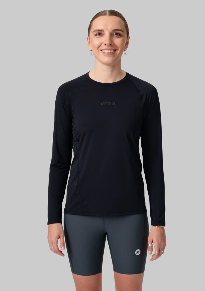 Женский Беговой Лонгслив Practice Black