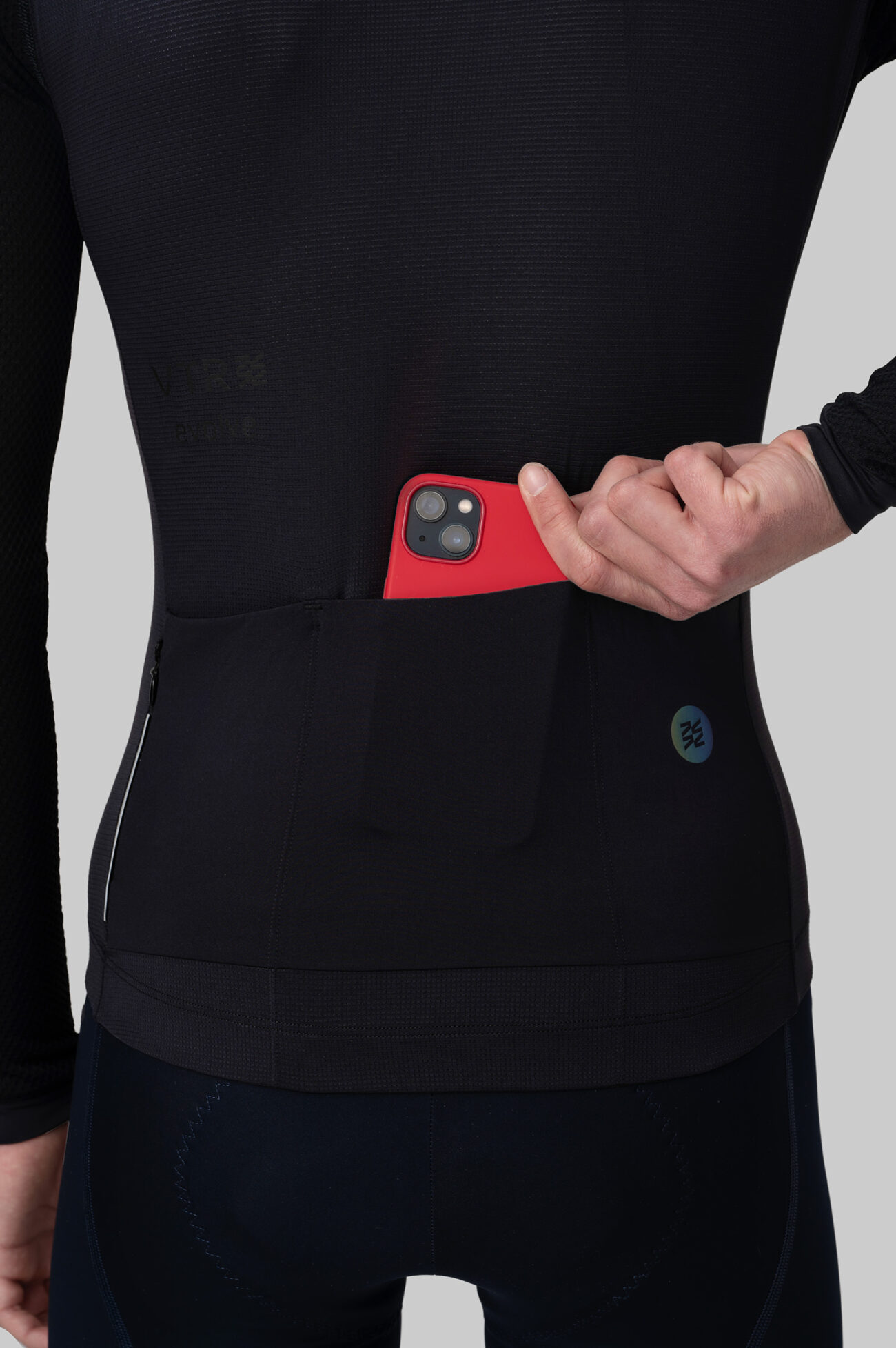 Мужская Джерси с Длинным Рукавом Evolve Black