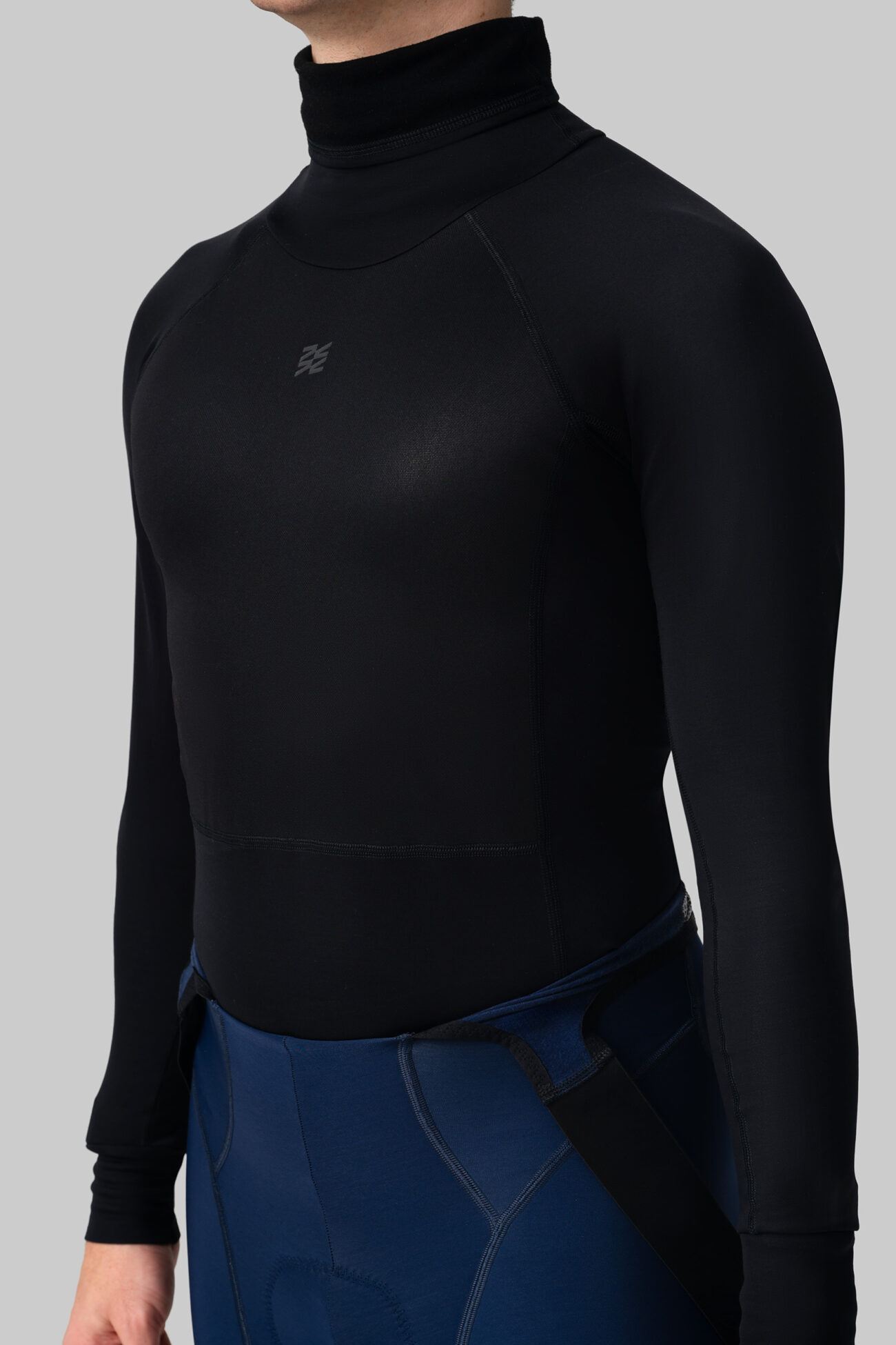 Мужской Мерино Базовый Слой с Длинным Рукавом Progress Black