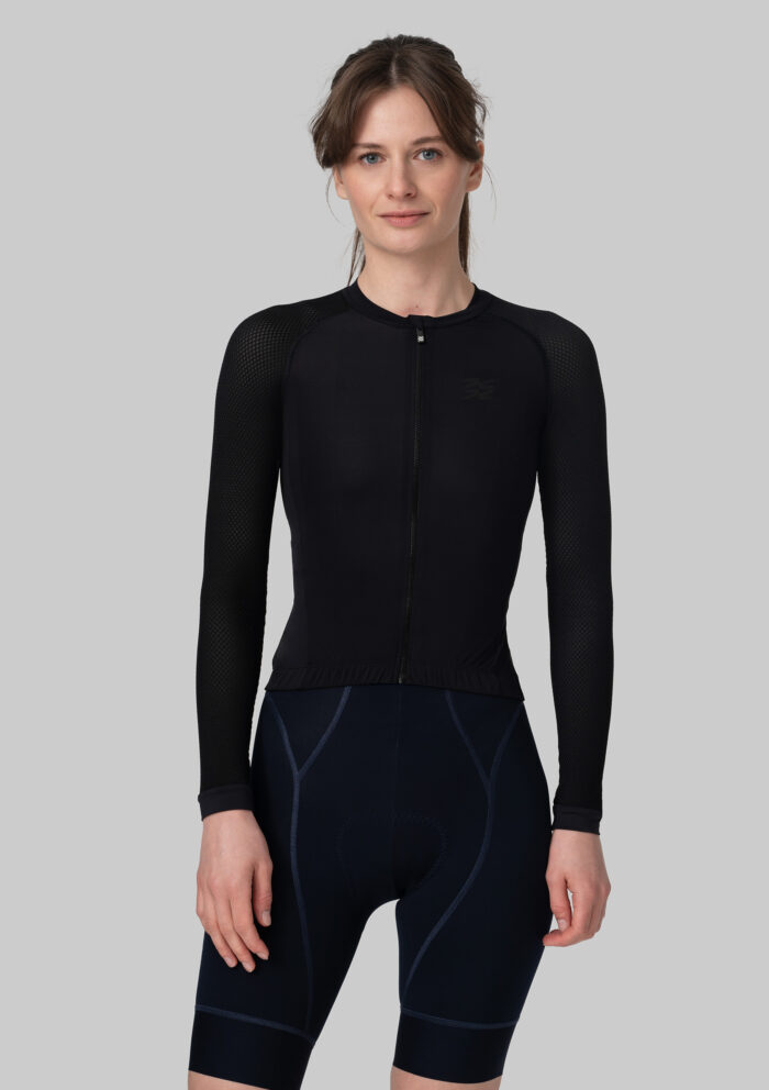 Женская Джерси с Длинным Рукавом Evolve Black