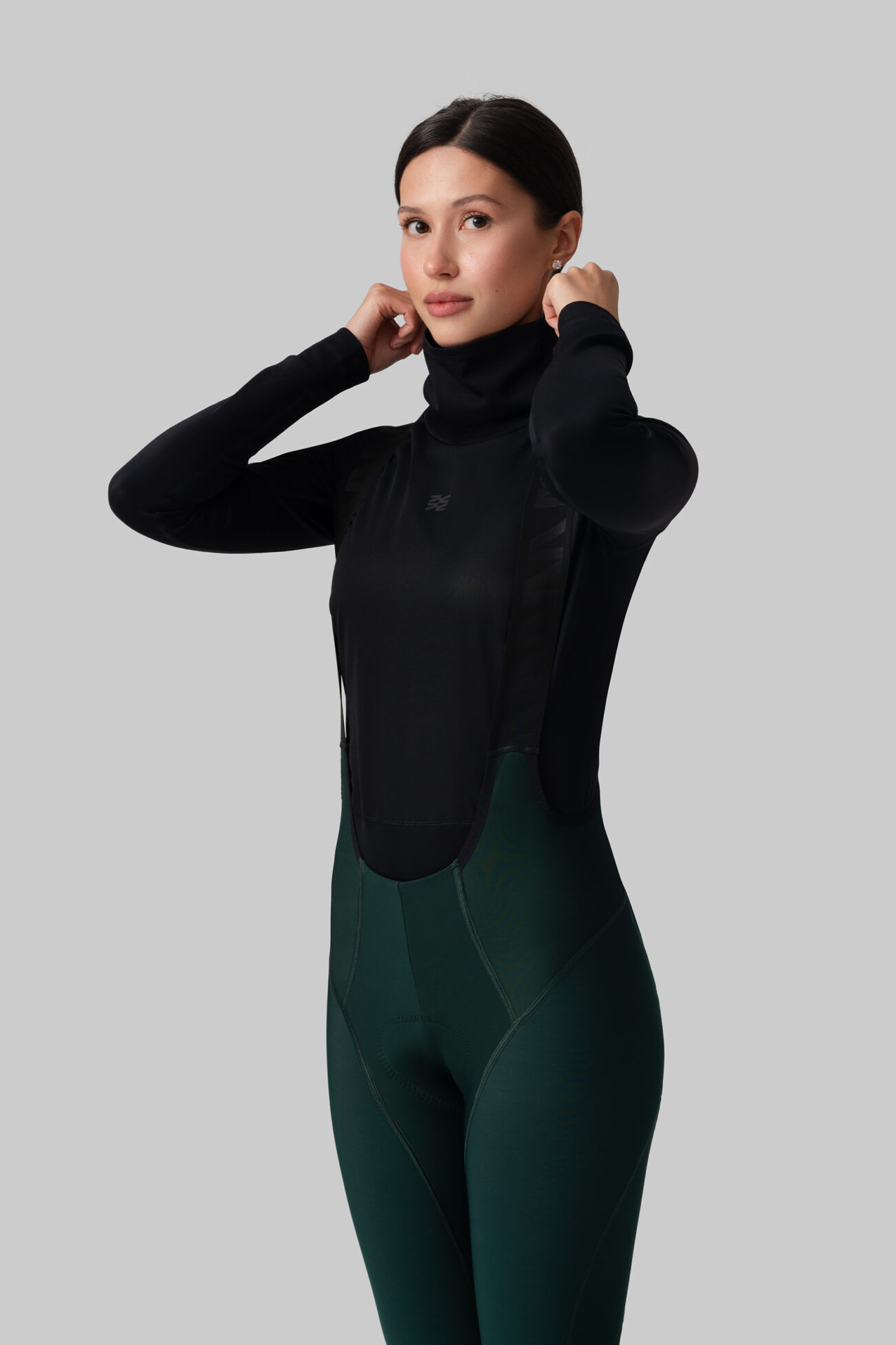 Женский Мерино Базовый Слой с Длинным Рукавом Progress Black