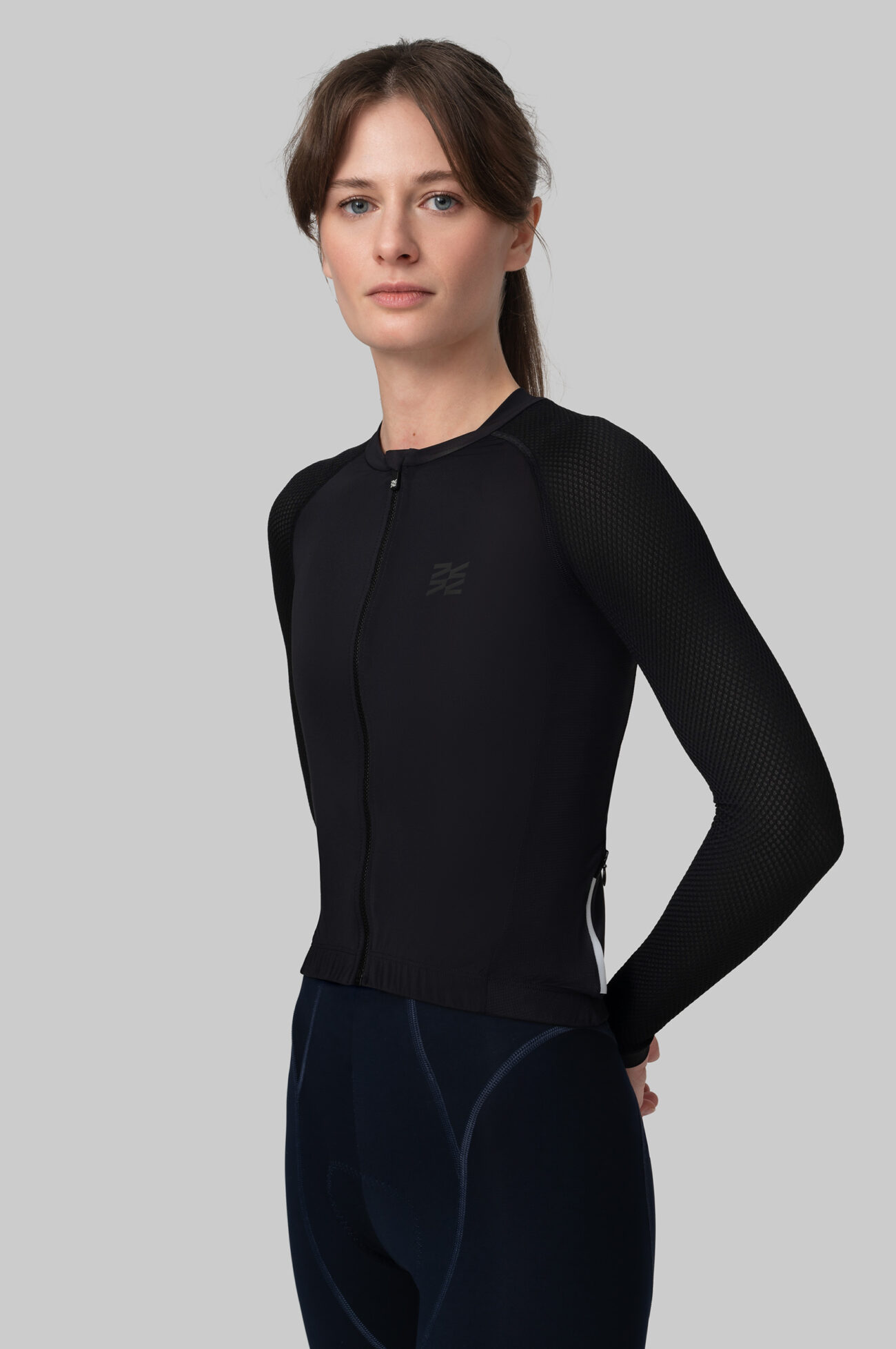 Женская Джерси с Длинным Рукавом Evolve Black