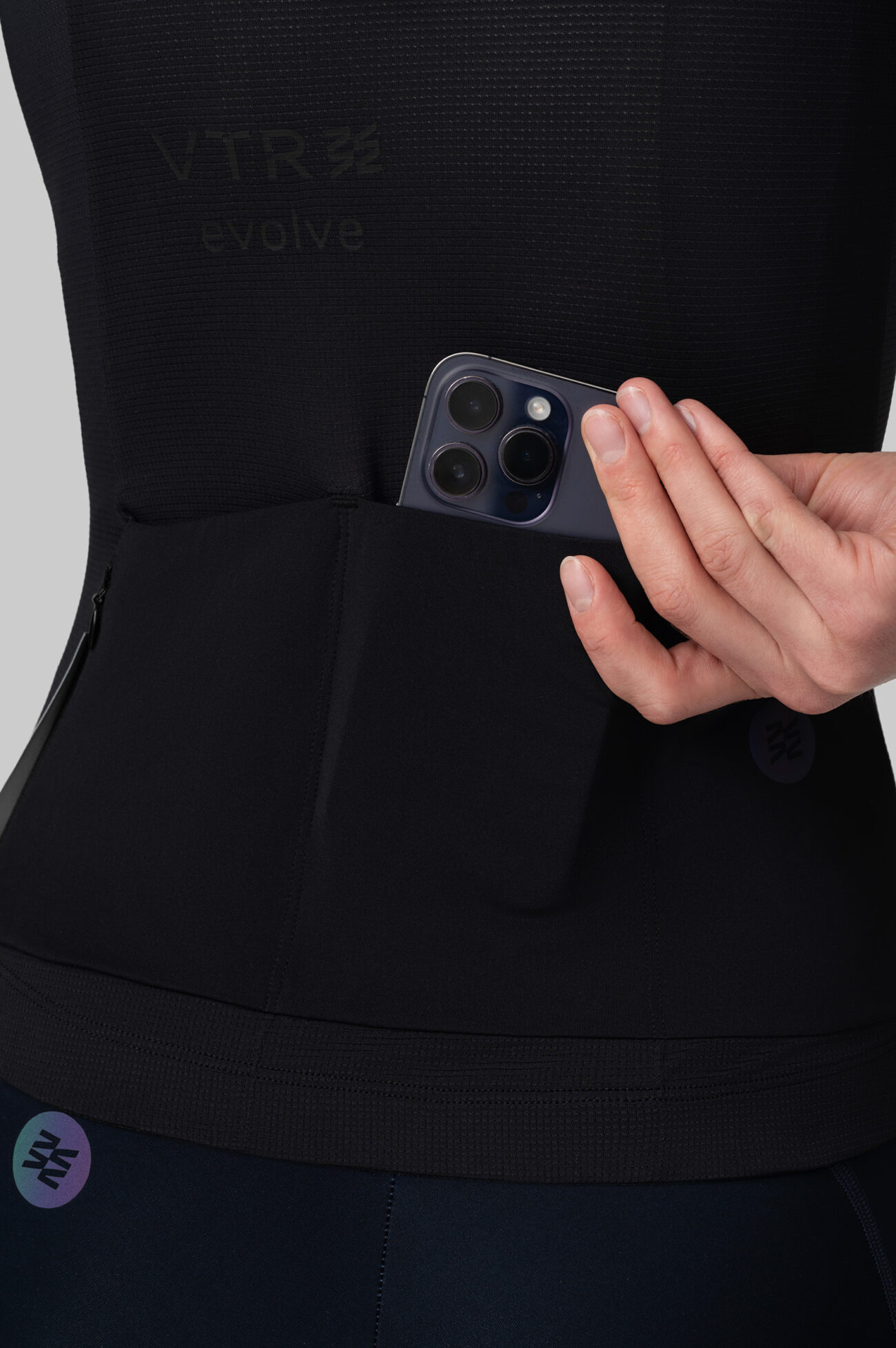 Женская Джерси с Длинным Рукавом Evolve Black