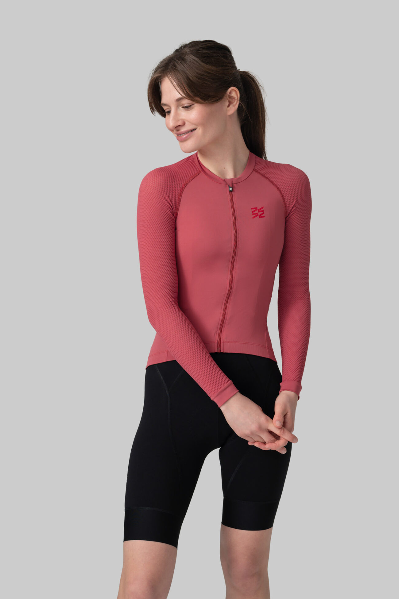 Женская Джерси с Длинным Рукавом Evolve Earth Red