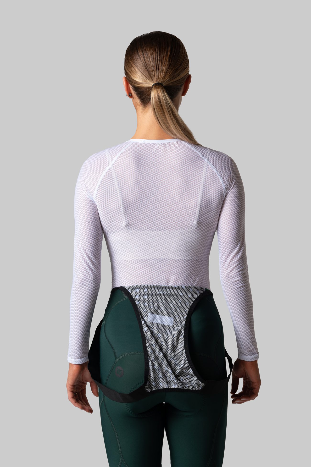 Женский Базовый Слой c Длинным Рукавом VTR White