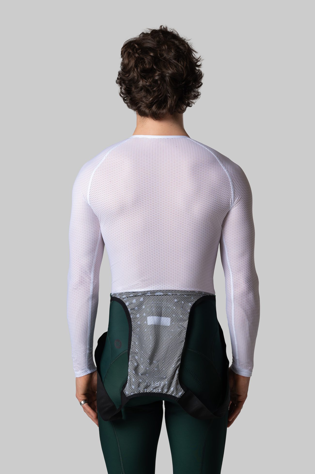 Мужской Базовый Слой c Длинным Рукавом VTR White