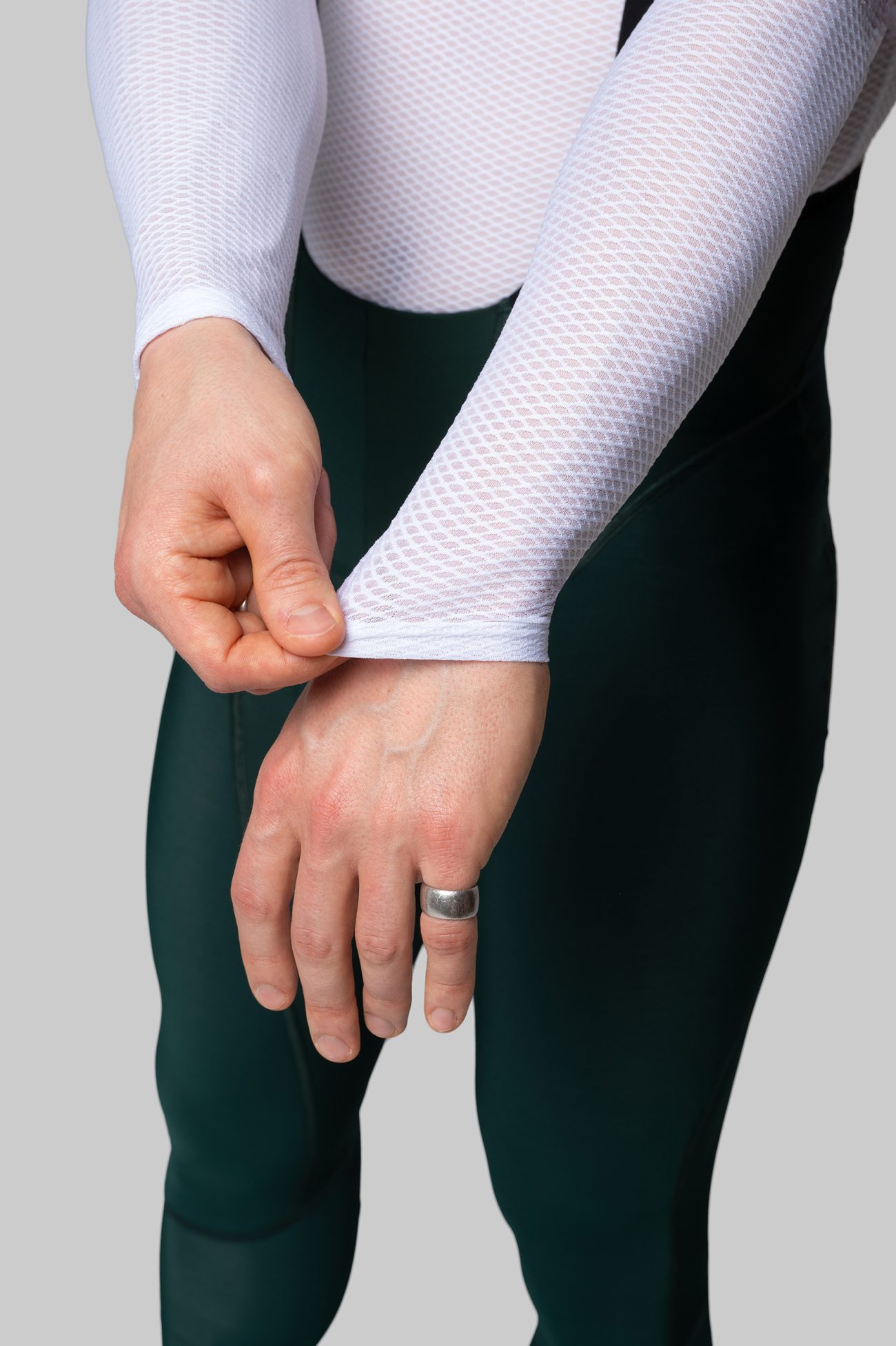 Мужской Базовый Слой c Длинным Рукавом VTR White