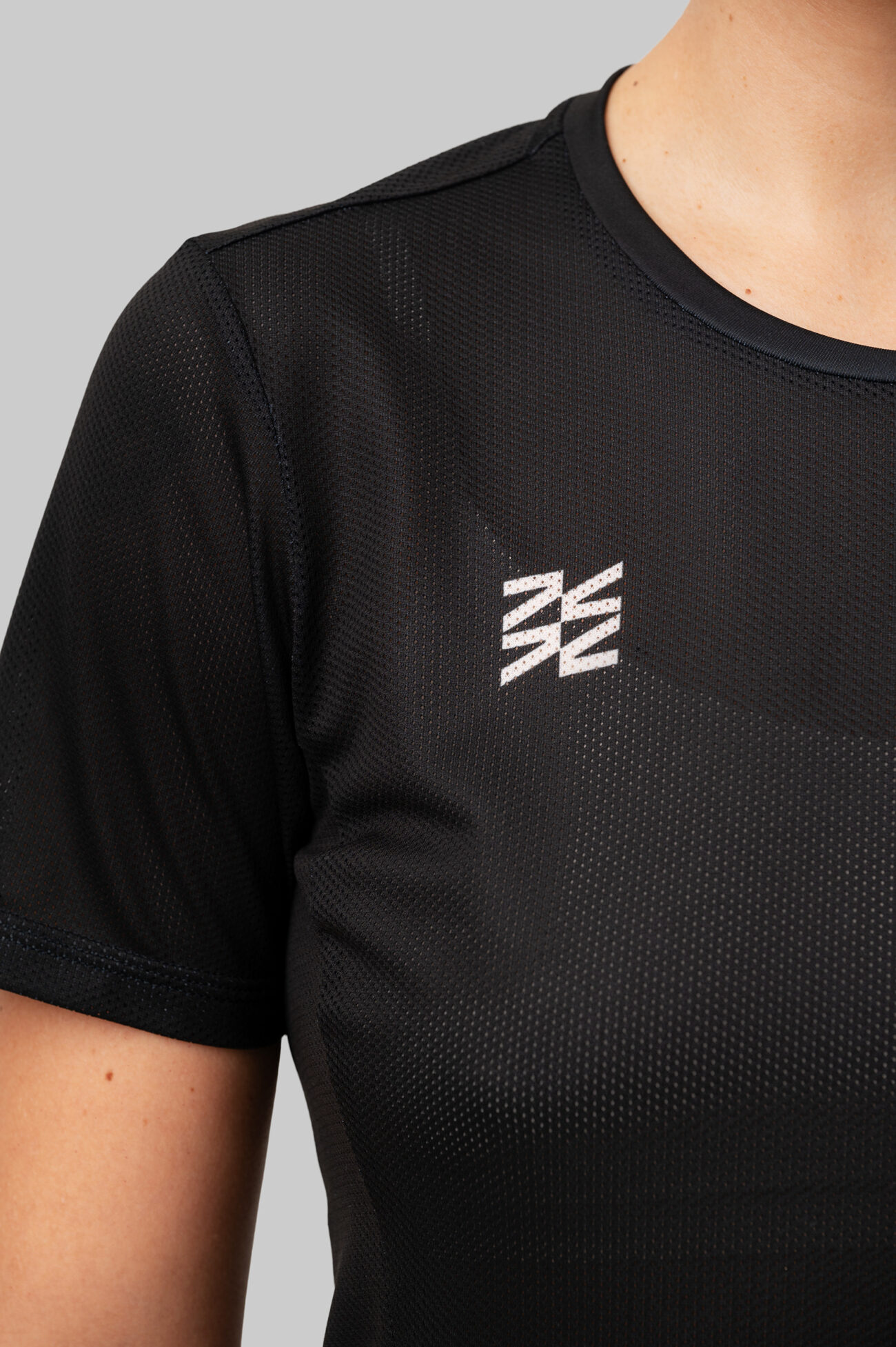 Женская Беговая Футболка VTR x ZELRUN Voodoo Dude Gray