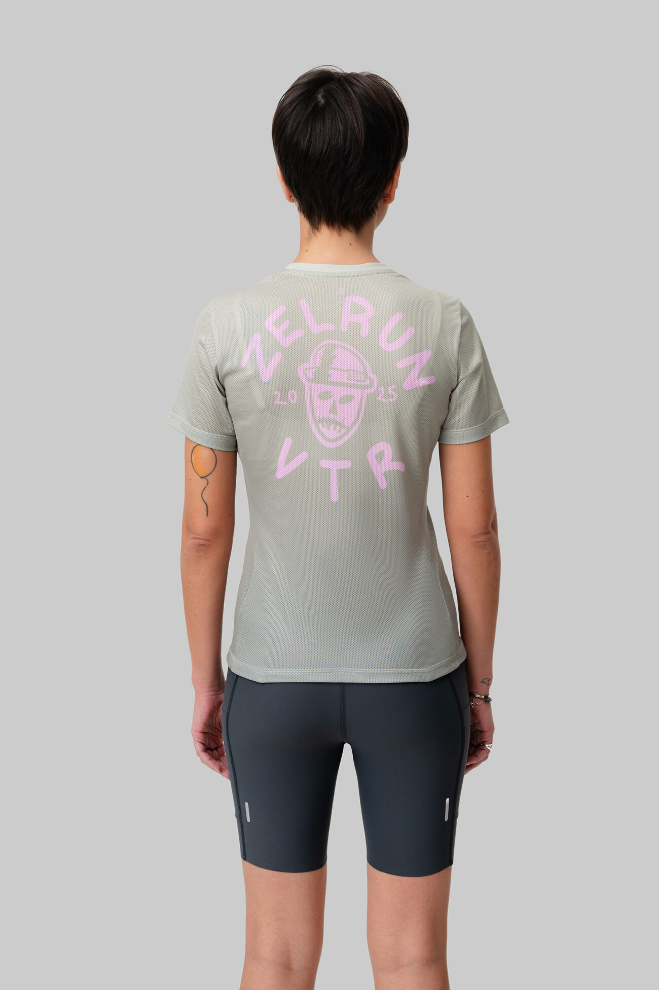 Женская Беговая Футболка VTR x ZELRUN Voodoo Dude Pink