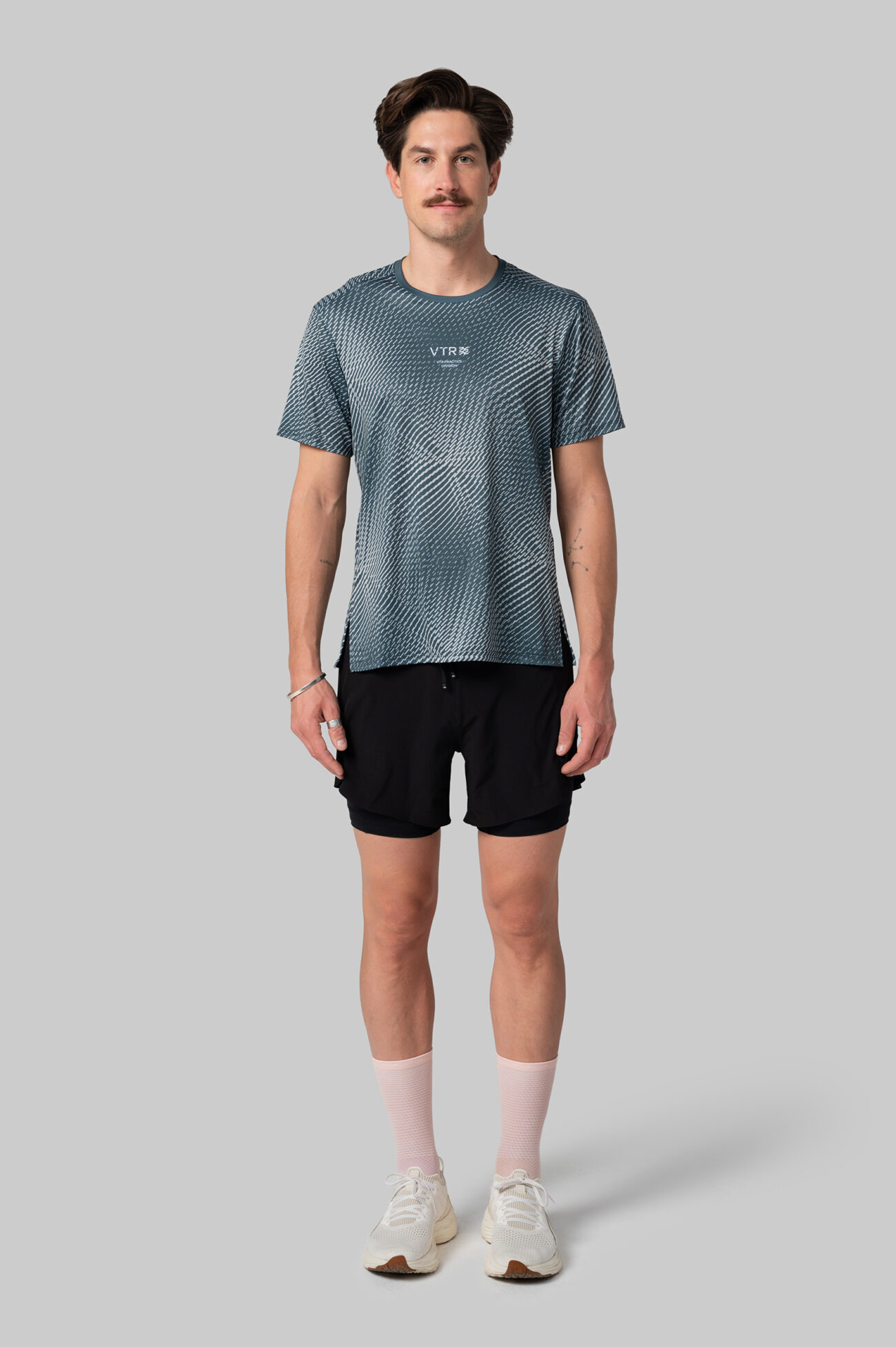 Мужская Футболка Беговая Practice Haze Texture