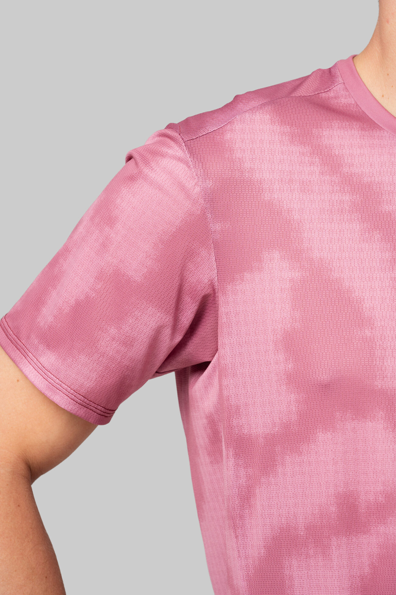 Мужская Футболка Беговая Practice Camo Mist