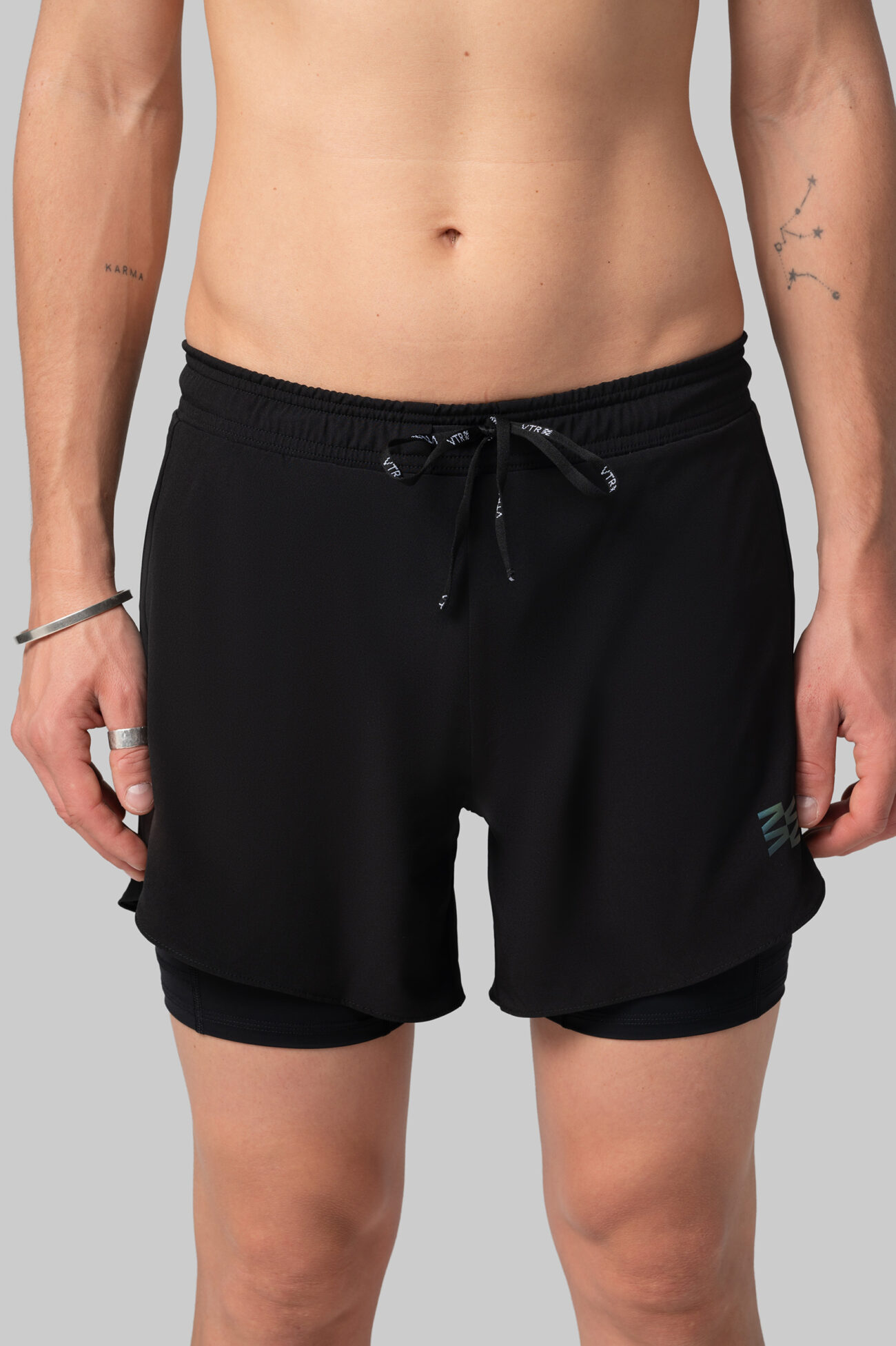 Мужские Беговые Шорты Practice Black