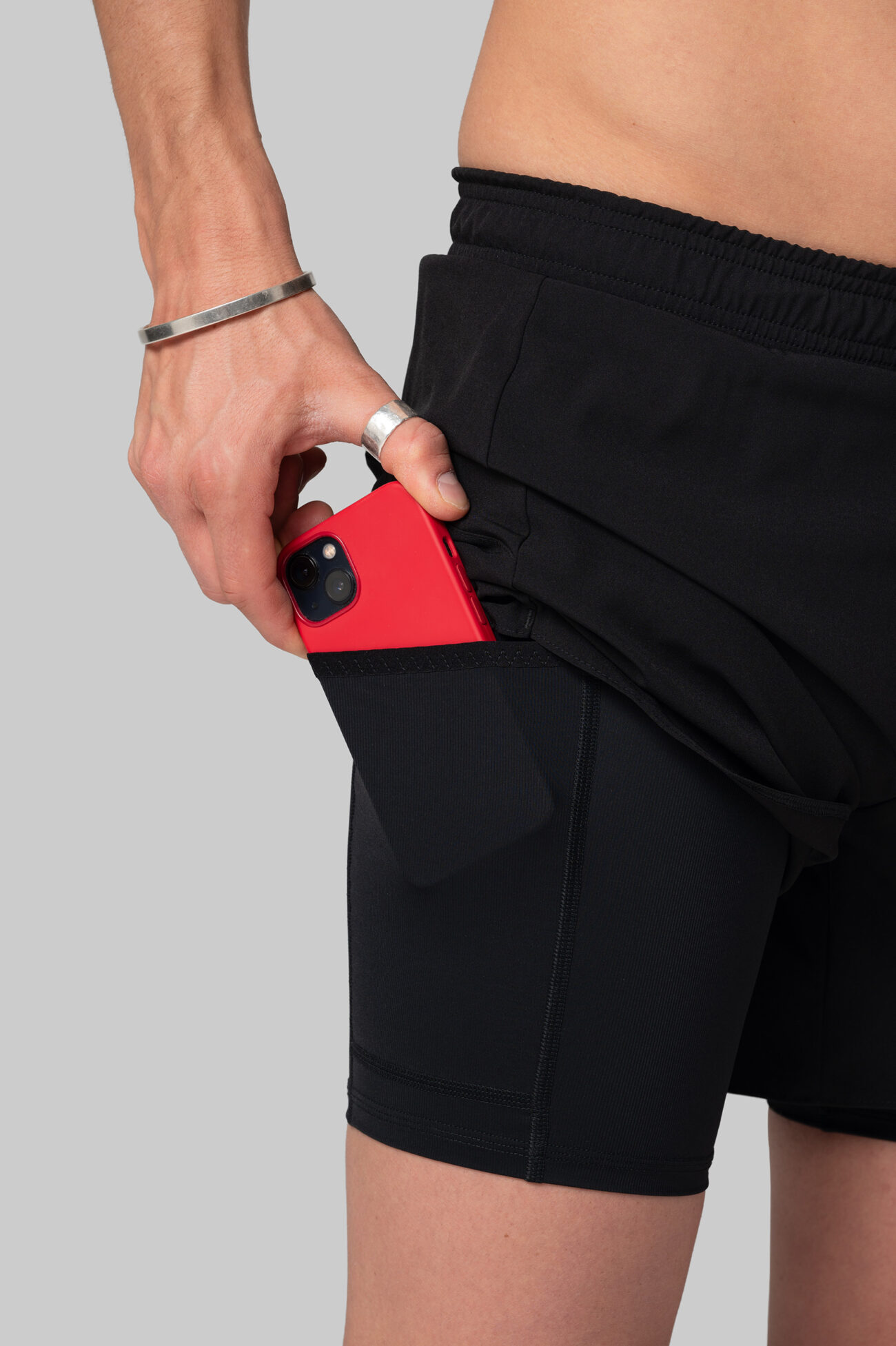 Мужские Беговые Шорты Practice Black