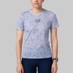 Женская Беговая Футболка Performance Blue Bloom