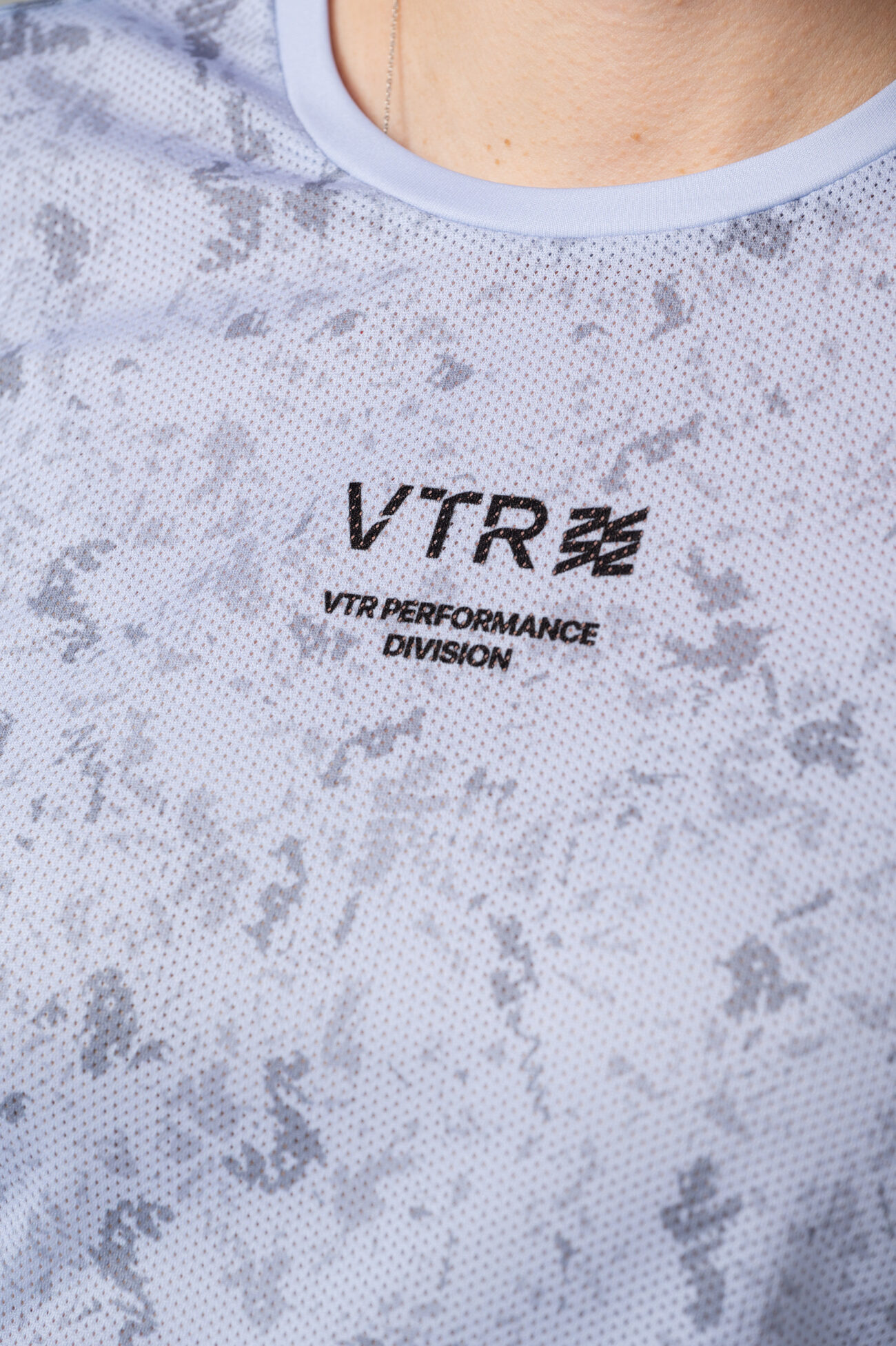 Женская Беговая Футболка Performance Blue Bloom