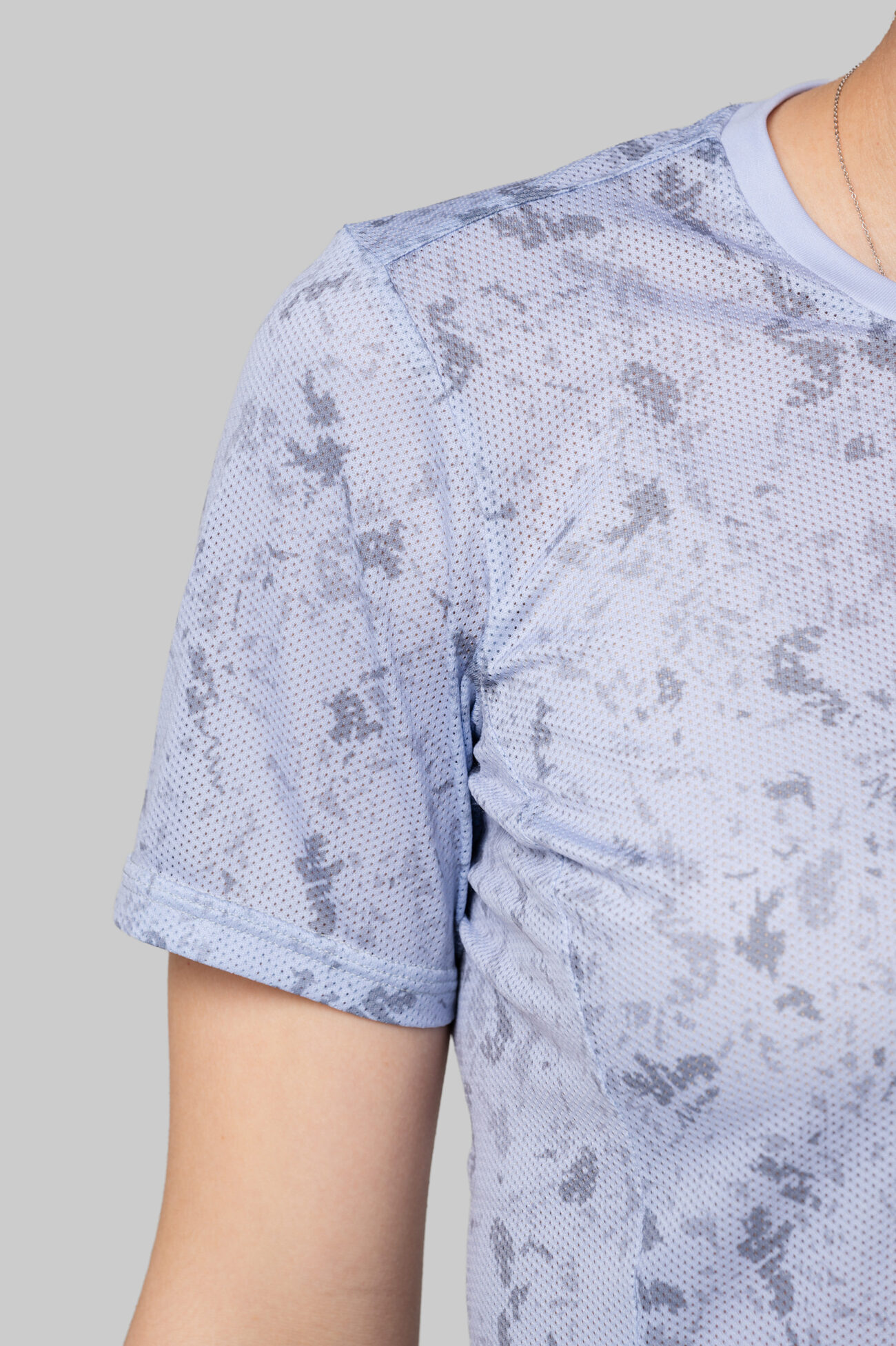 Женская Беговая Футболка Performance Blue Bloom