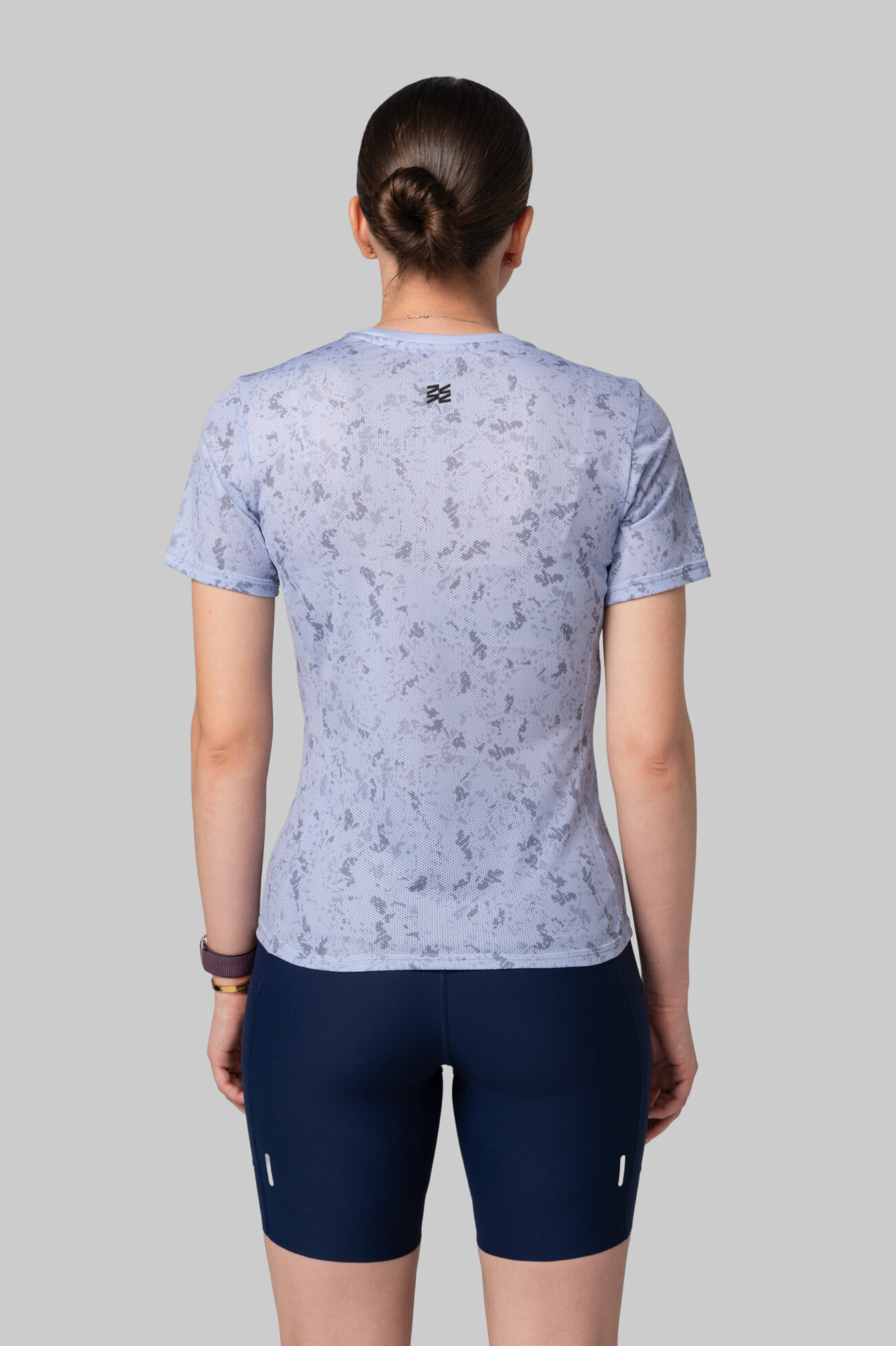Женская Беговая Футболка Performance Blue Bloom